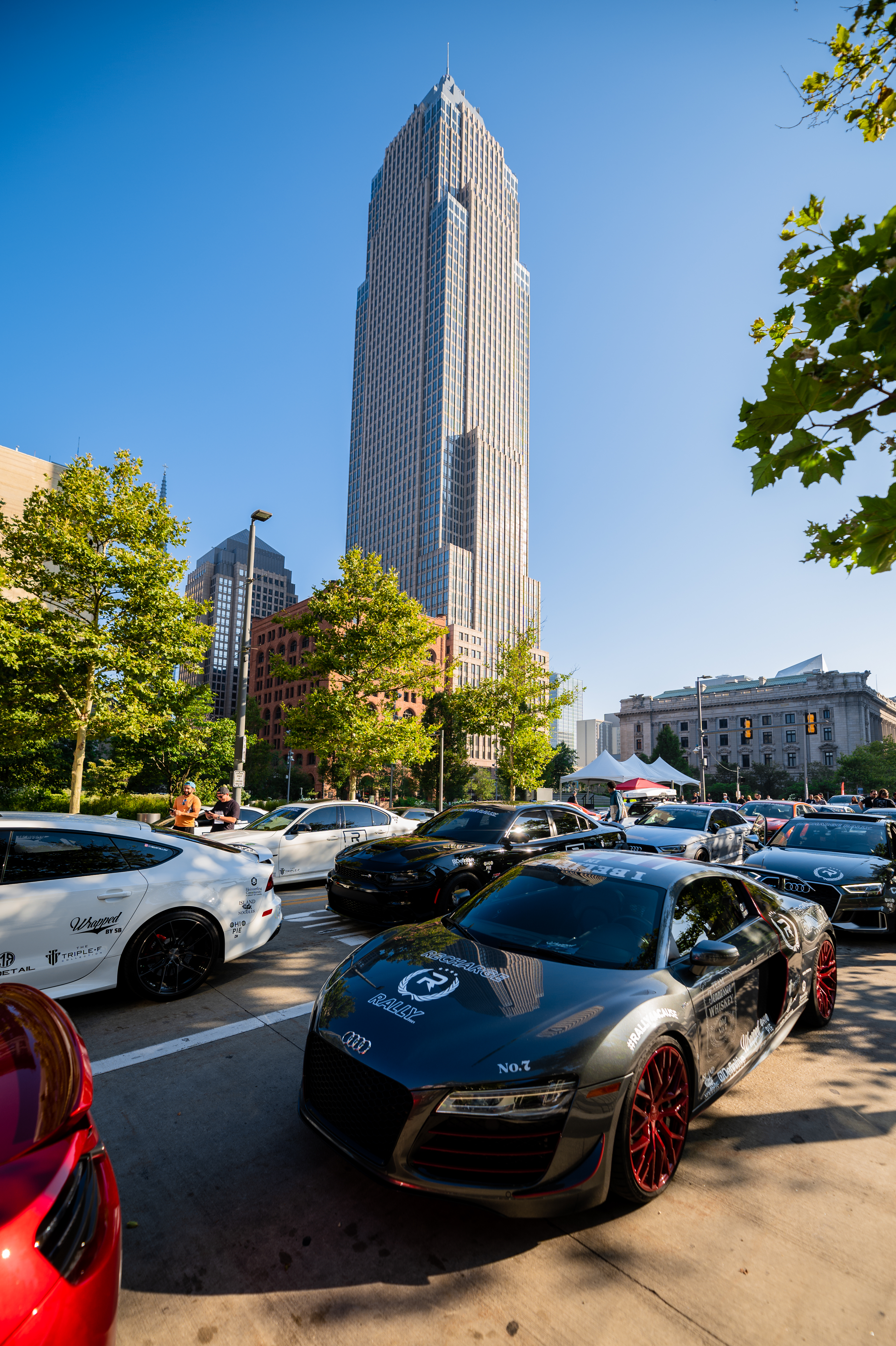 Audi Car Black Parking