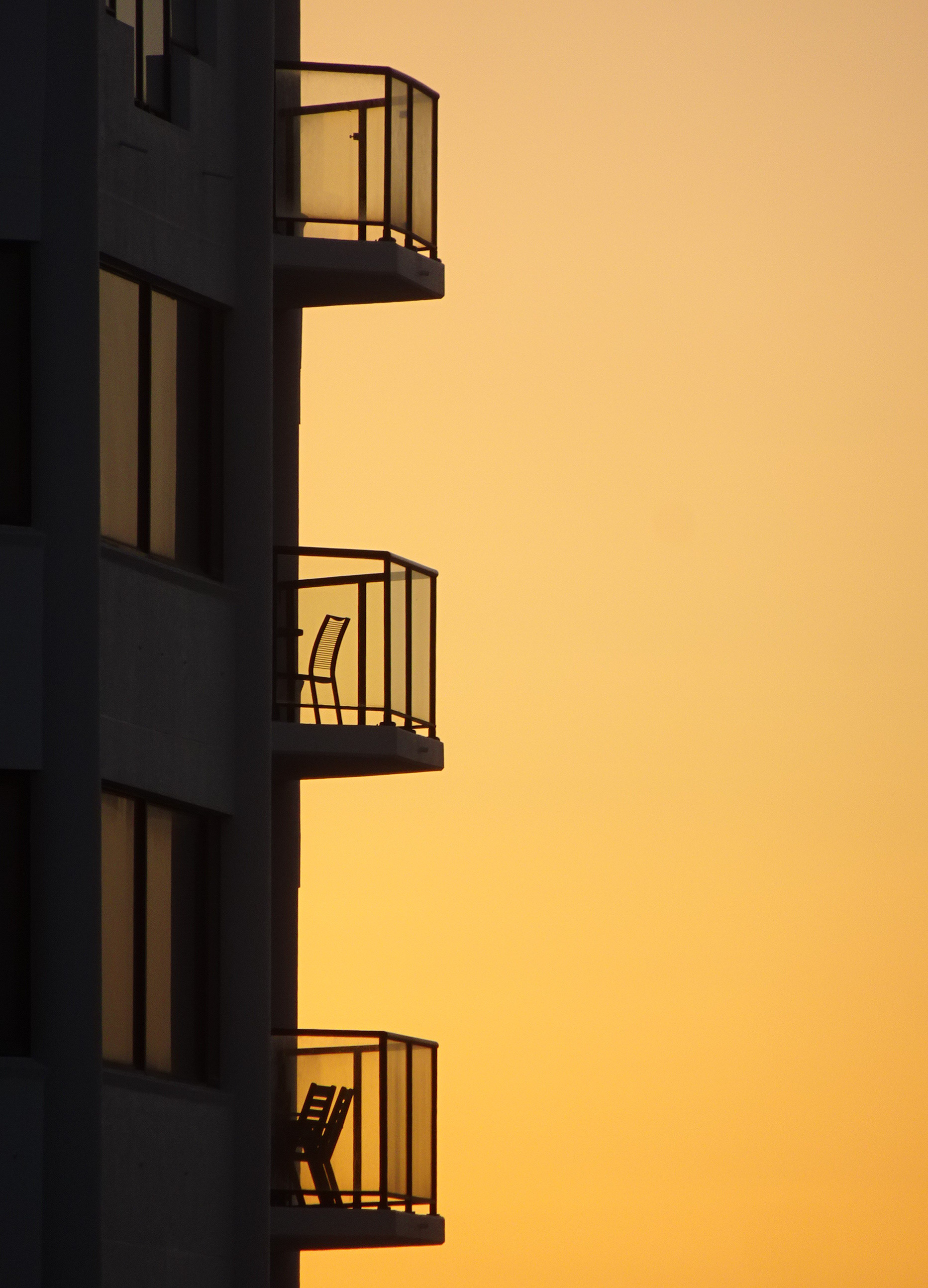 Building Architecture Silhouettes Minimalism