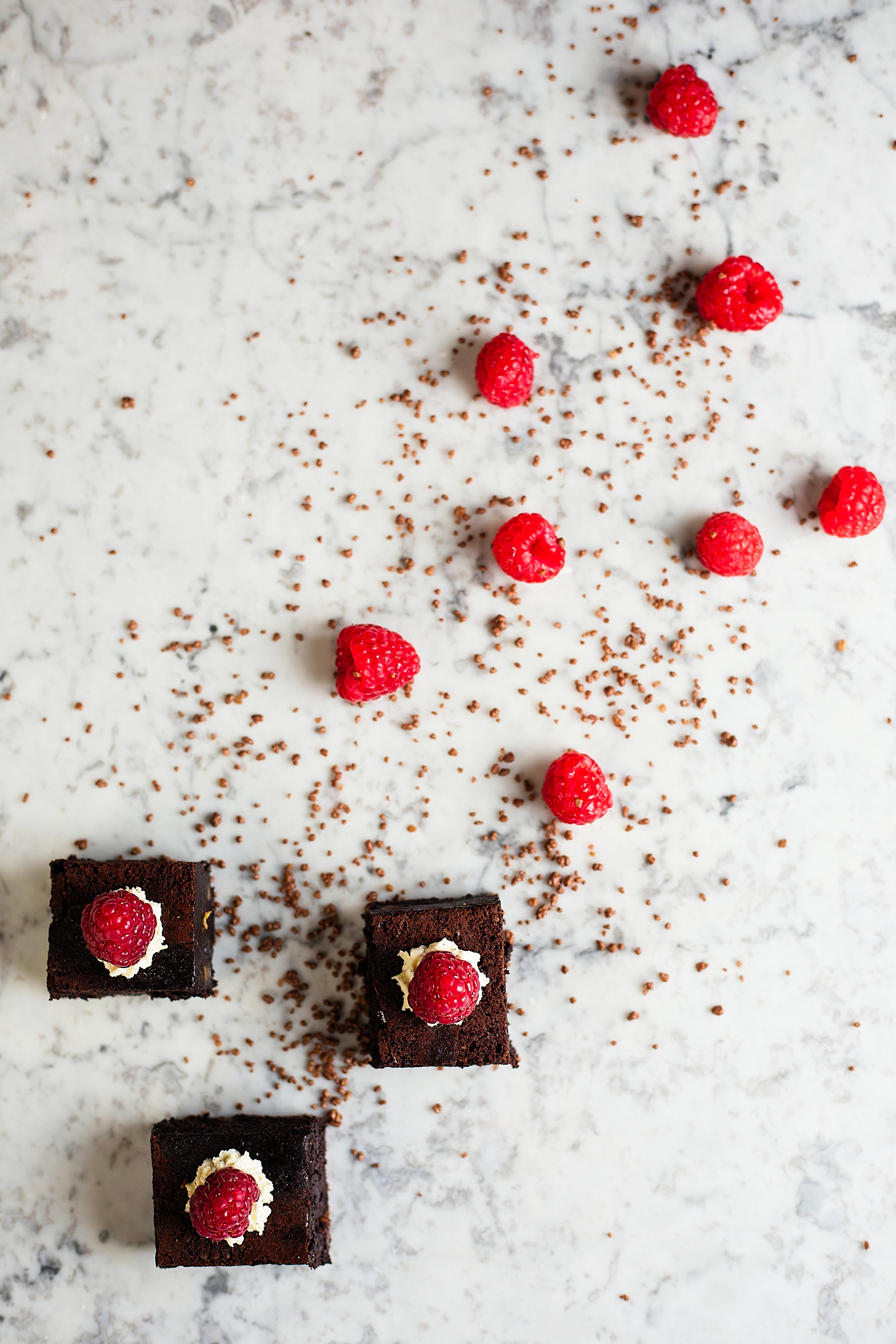 Cakes Dessert Raspberries Berries