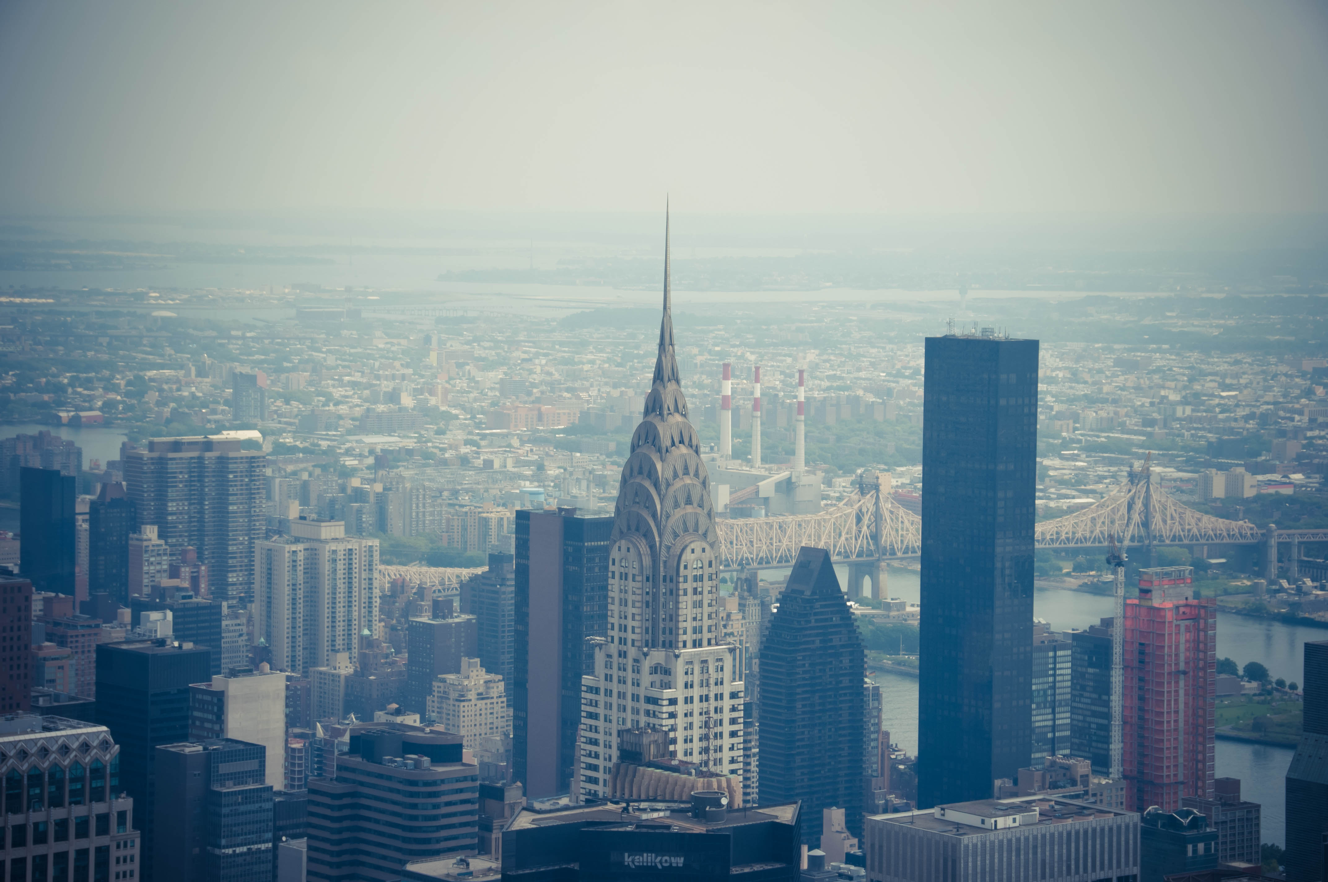 Chrysler-building City Buildings Architecture Aerial-view New-york