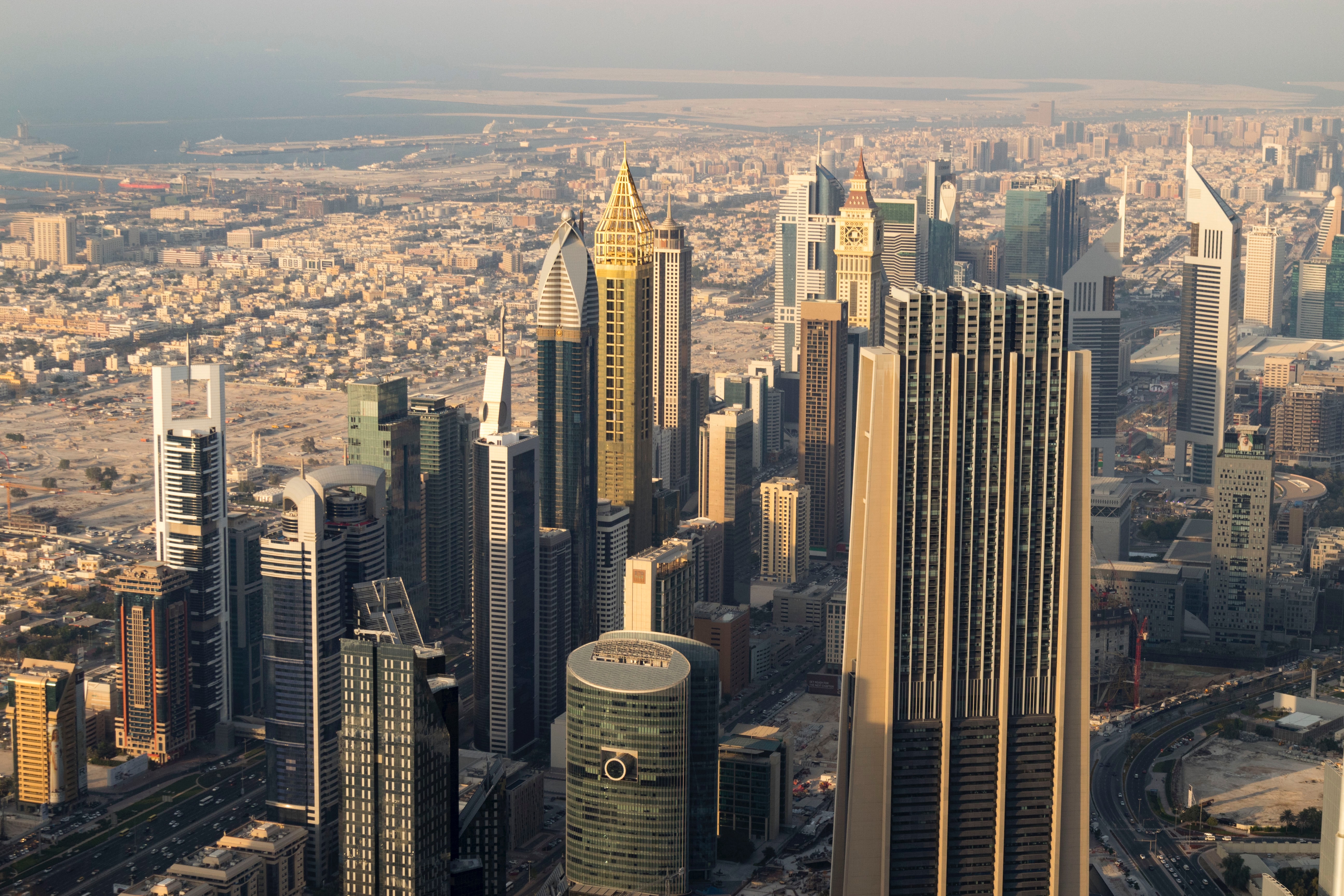 City Buildings Architecture Cityscape Aerial-view