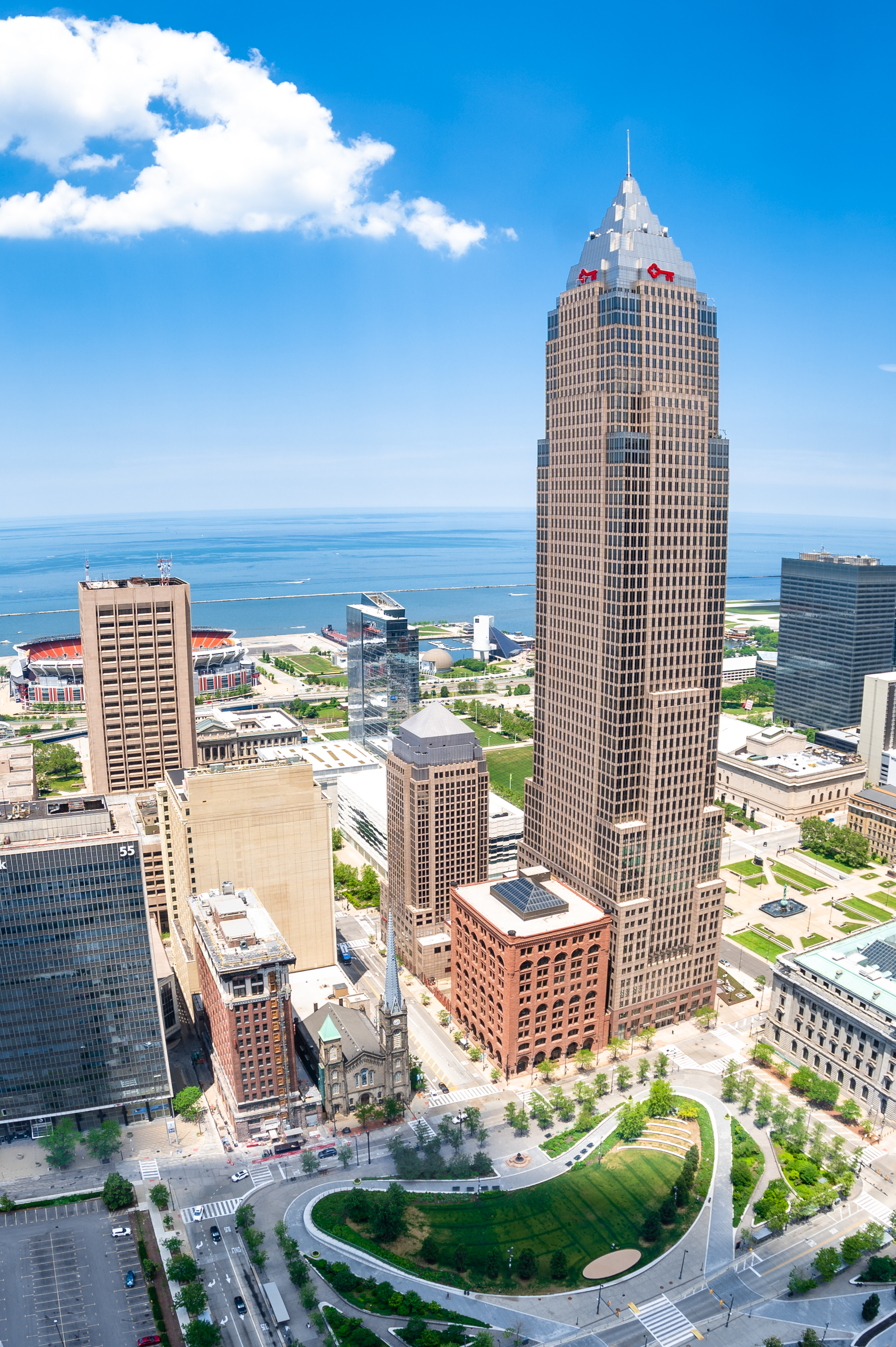 City Buildings Architecture Sea Aerial-view