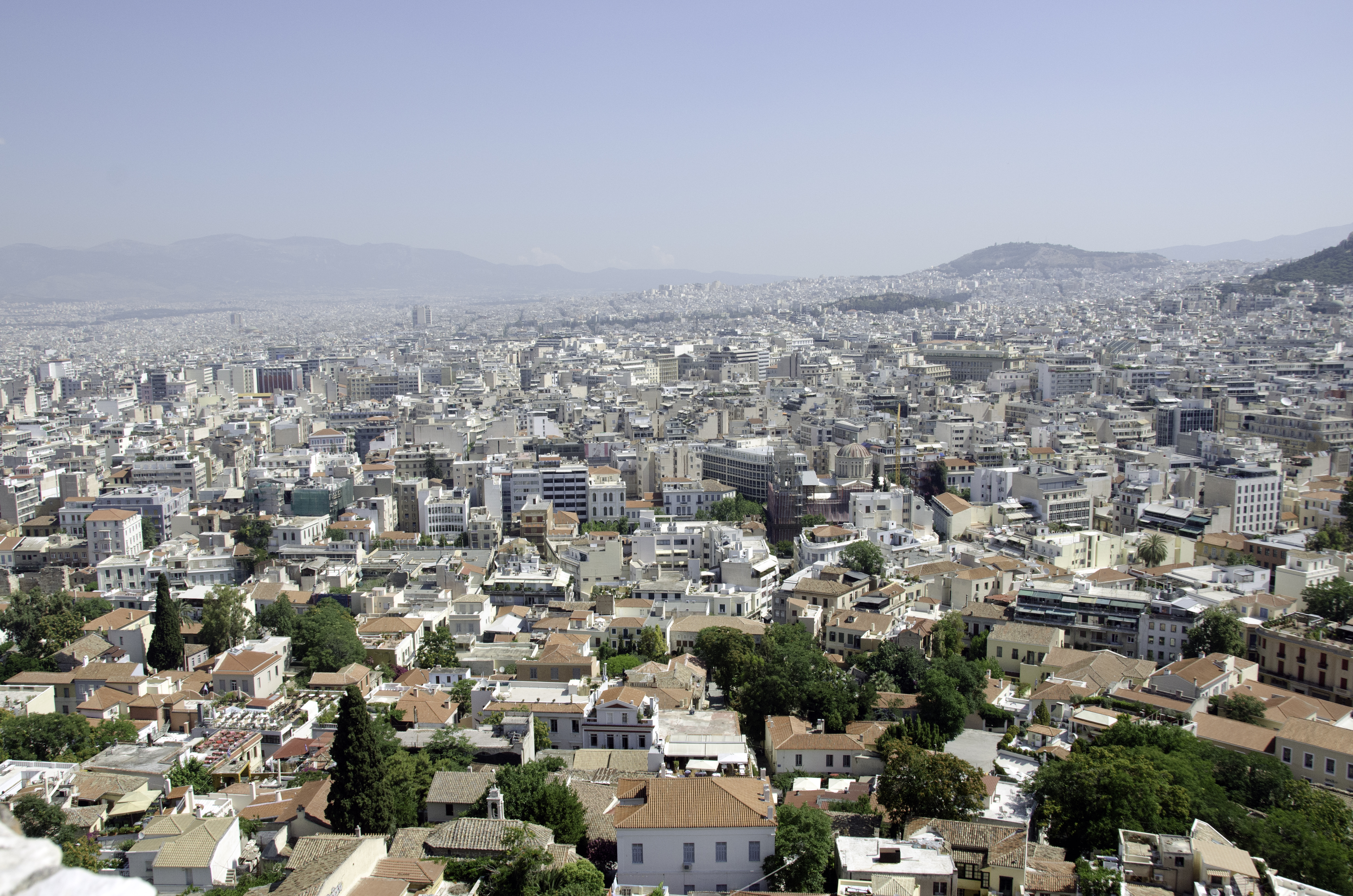 City Buildings Architecture Trees Aerial-view Cityscape