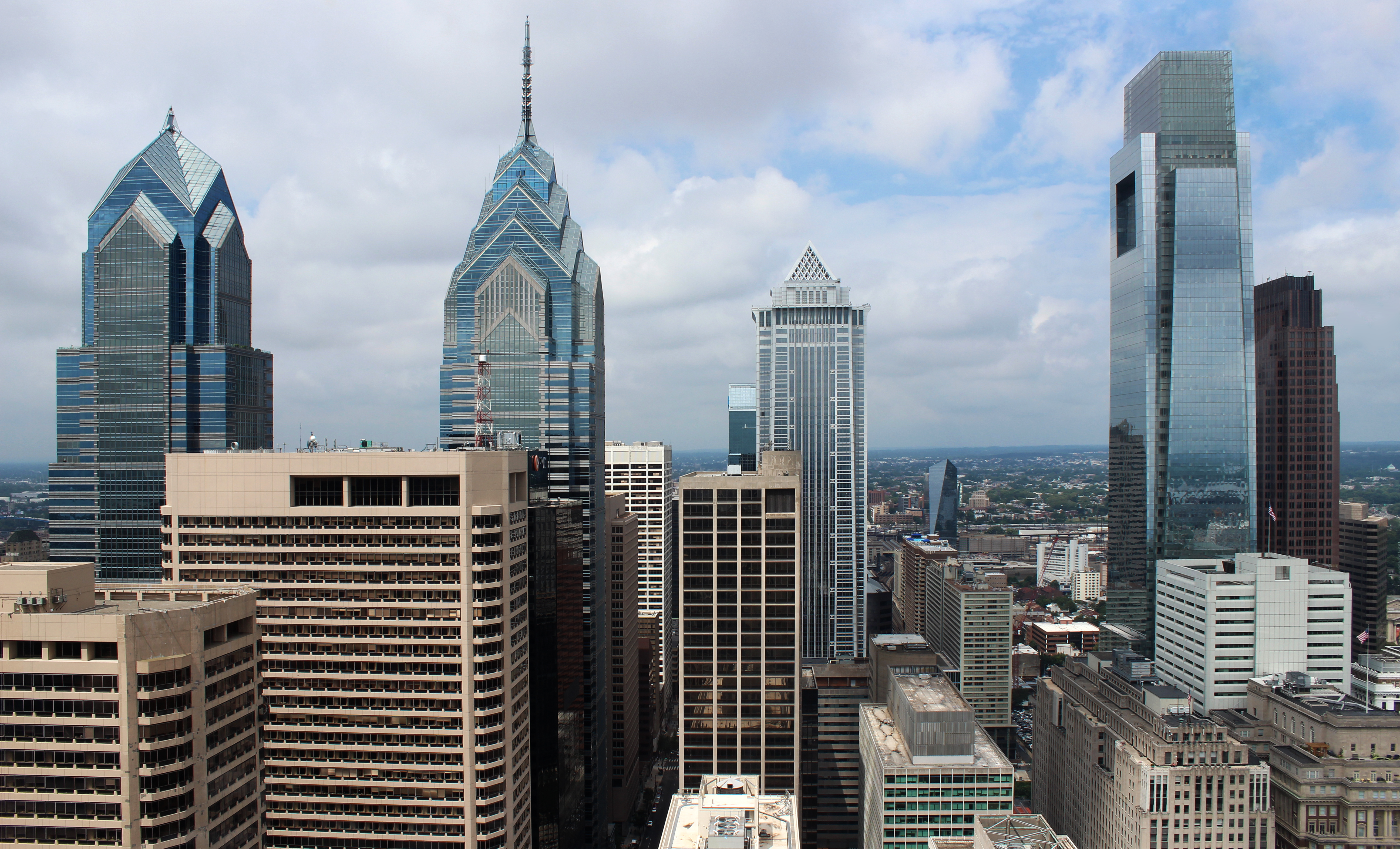 City Buildings Cityscape Aerial-view Metropolis