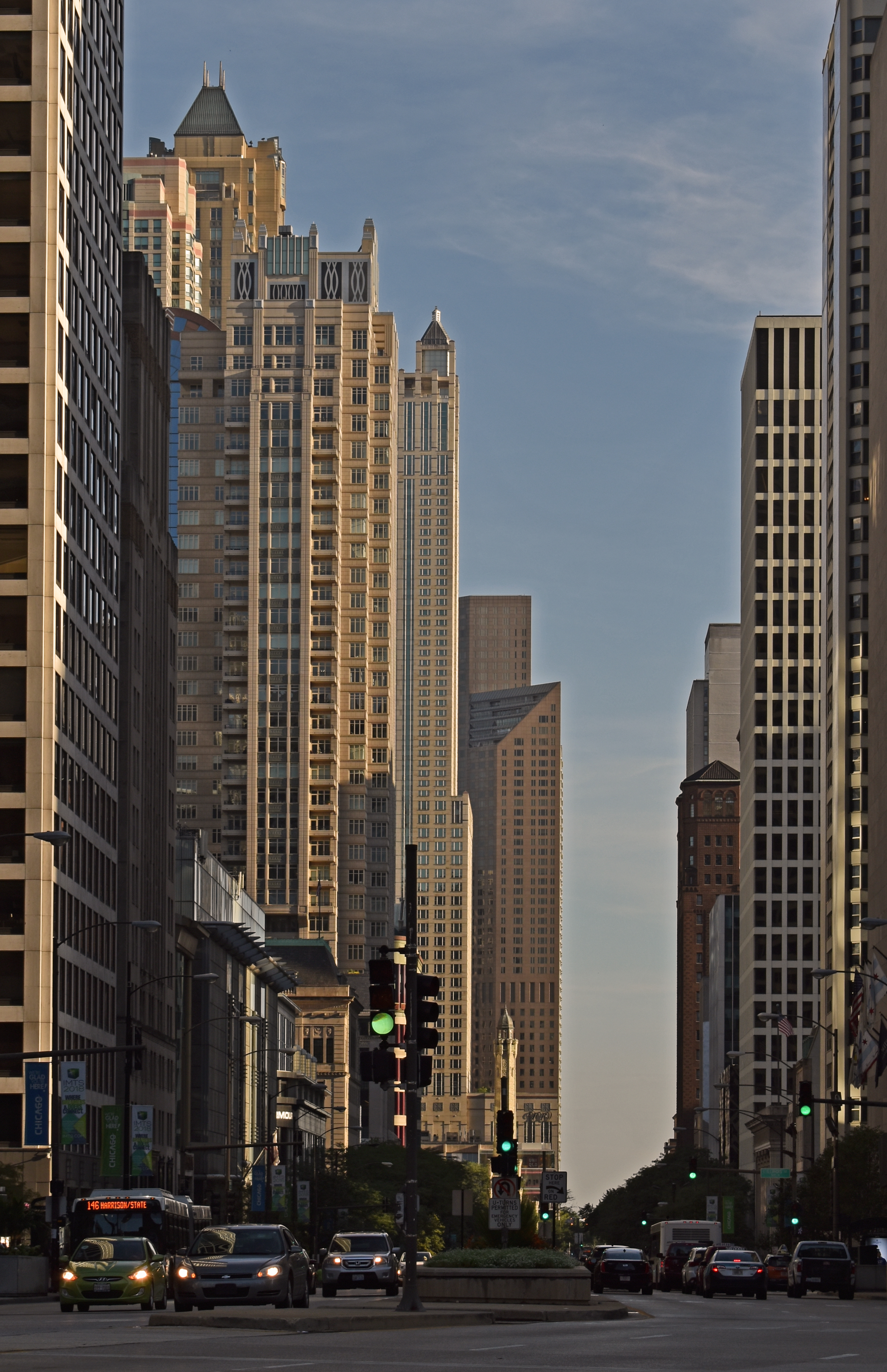 City Buildings Street Road Cars