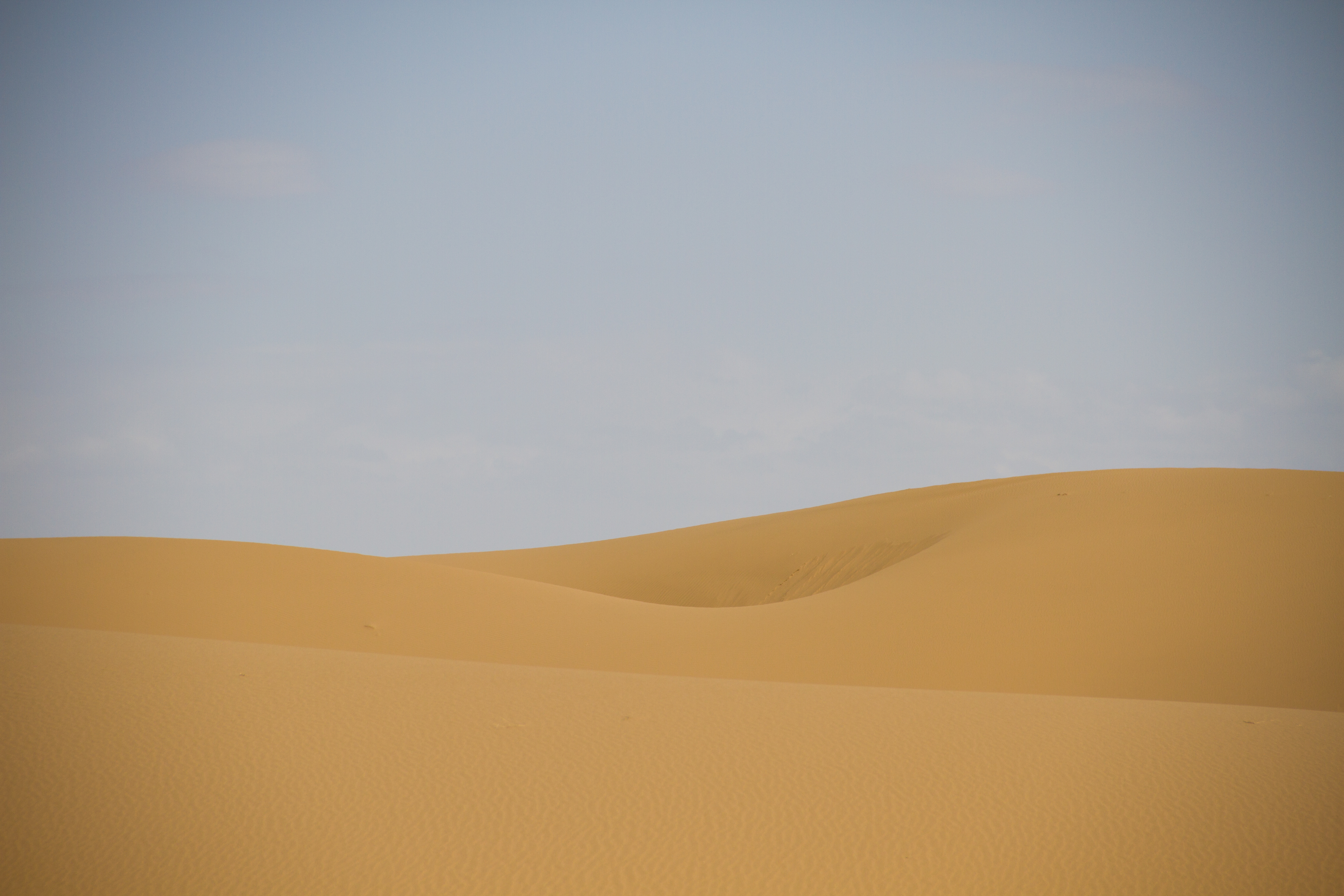 Desert Sand Hills Landscape