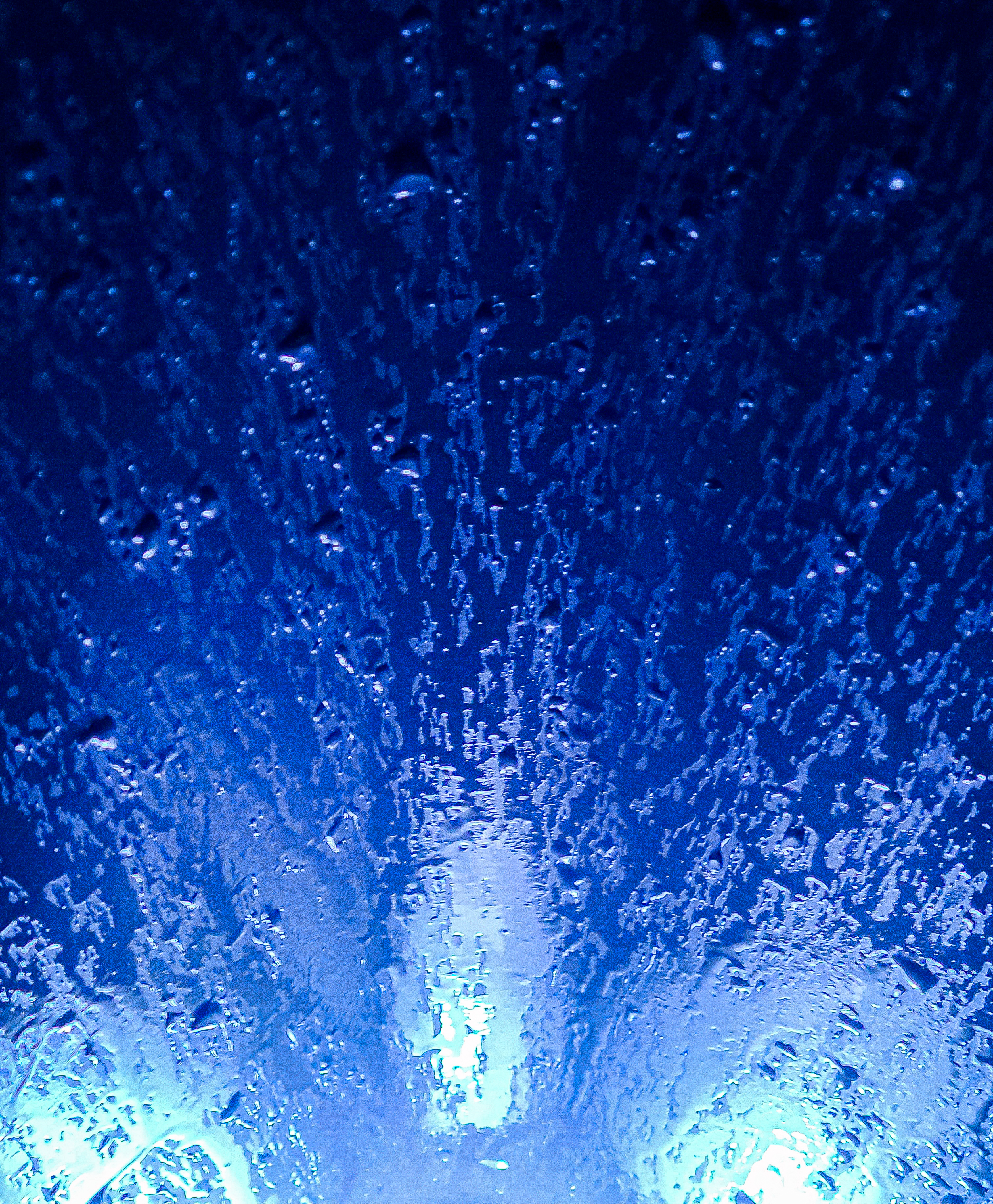 Drops Drips Spots Abstraction Blue