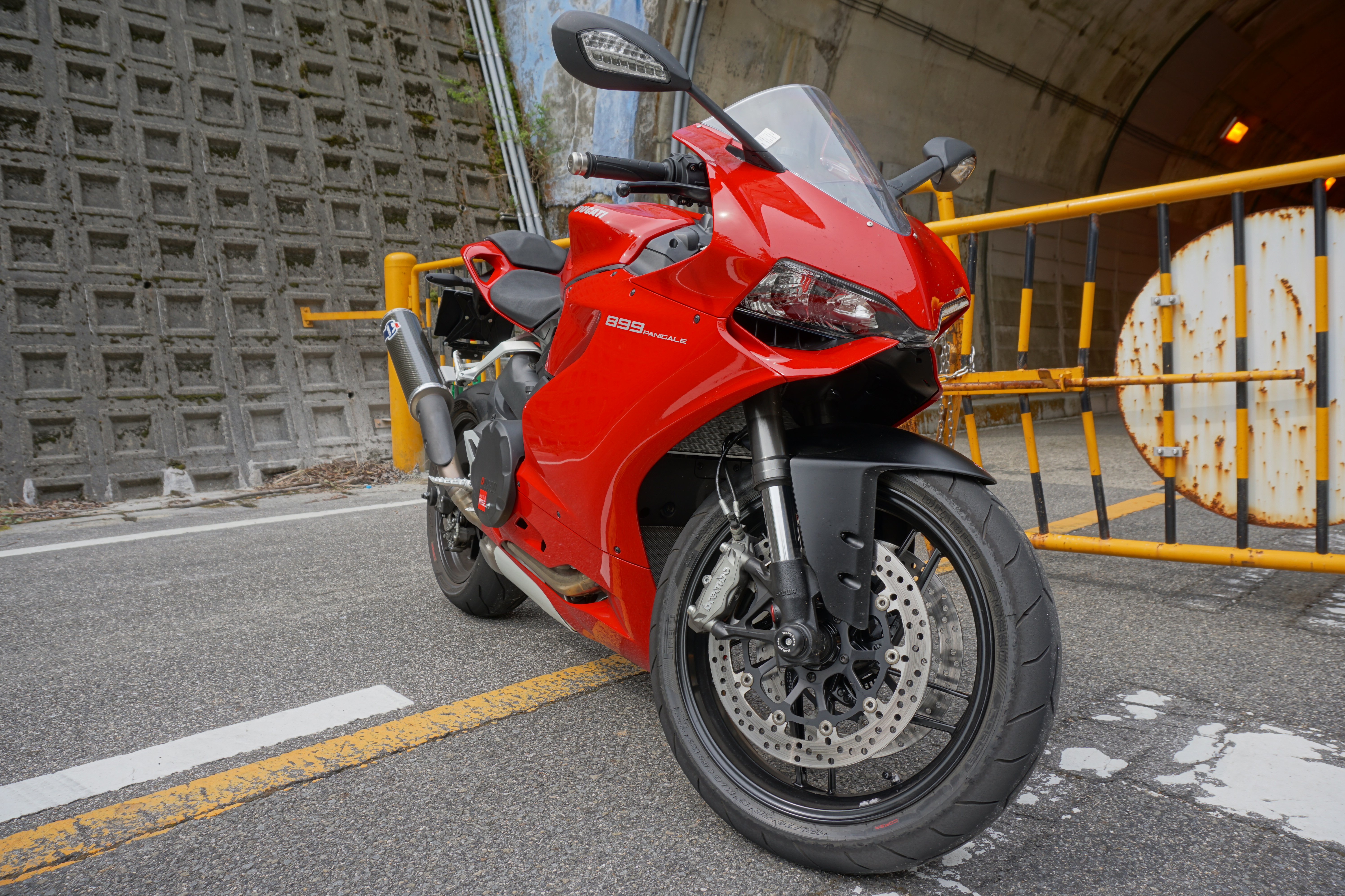 Ducati Motorcycle Bike Red Parking Moto