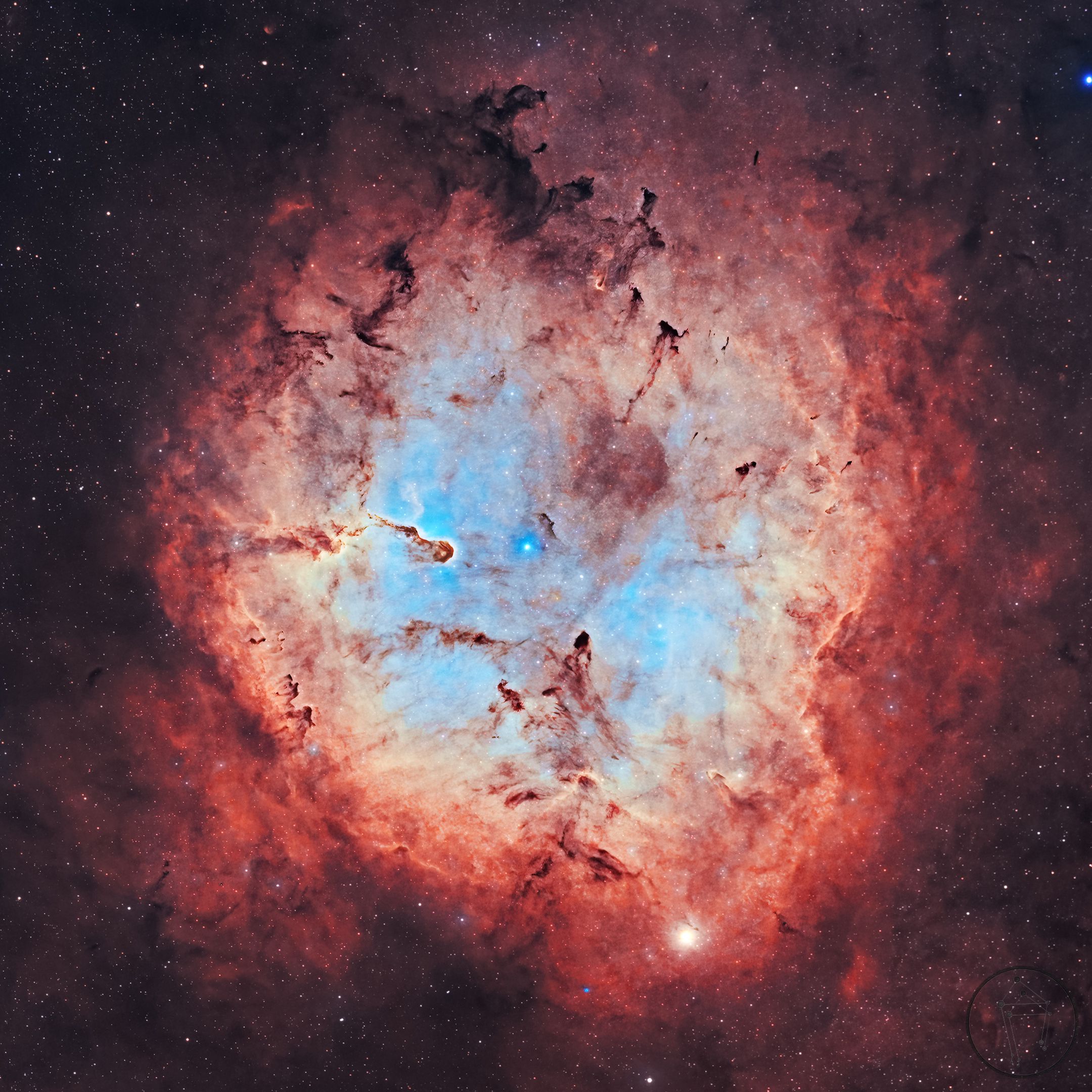 Elephant-trunk-nebula Nebula Shine Stars Space