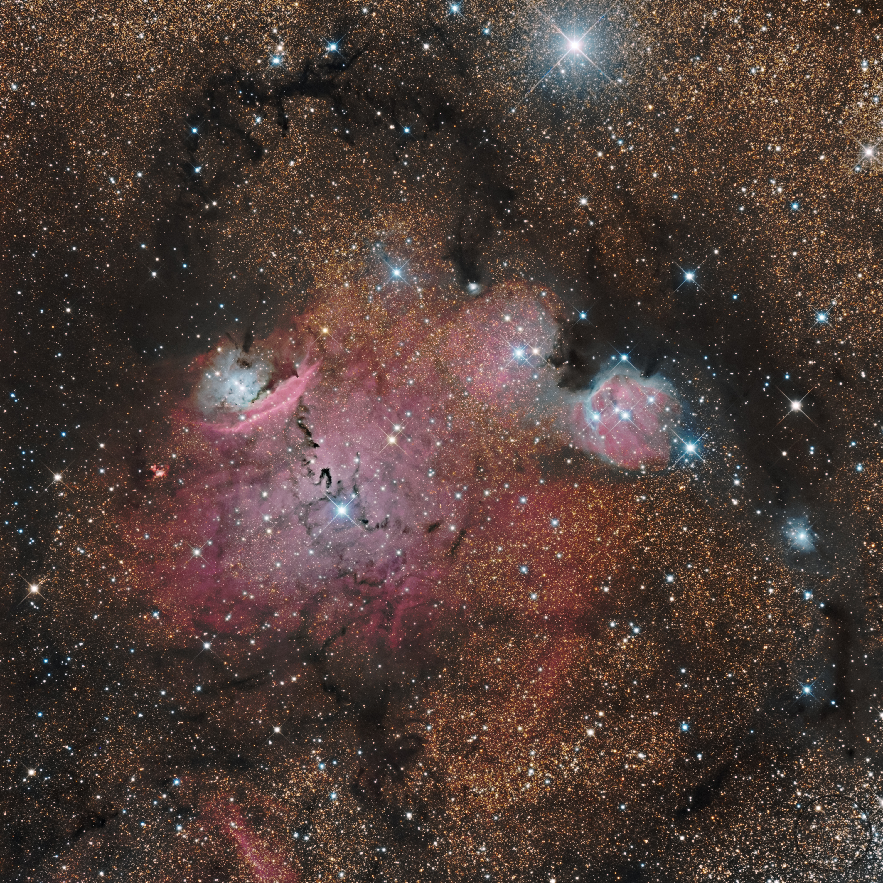 Emission-nebula Nebula Stars Glare Space