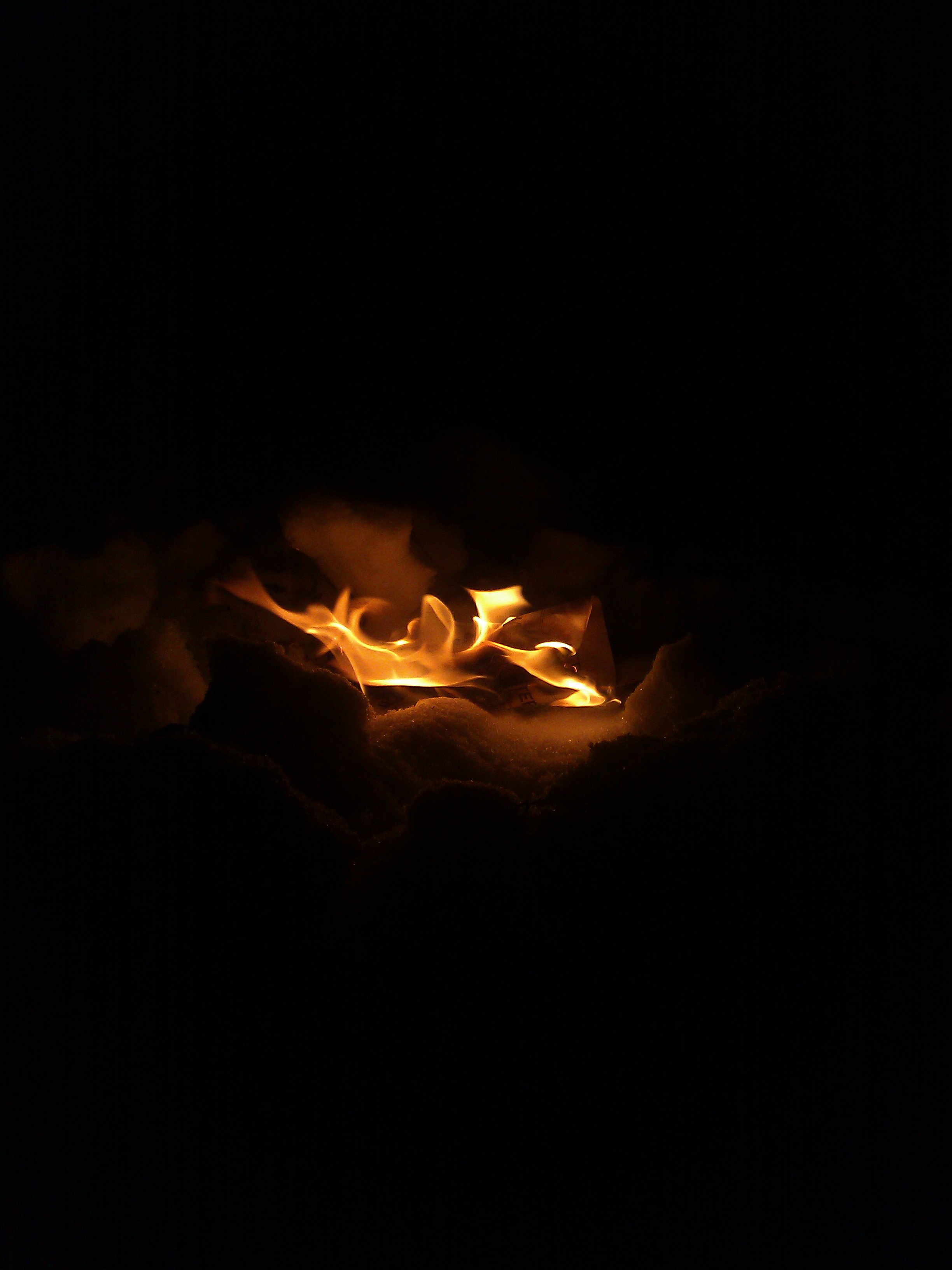 Flame Fire Light Dark