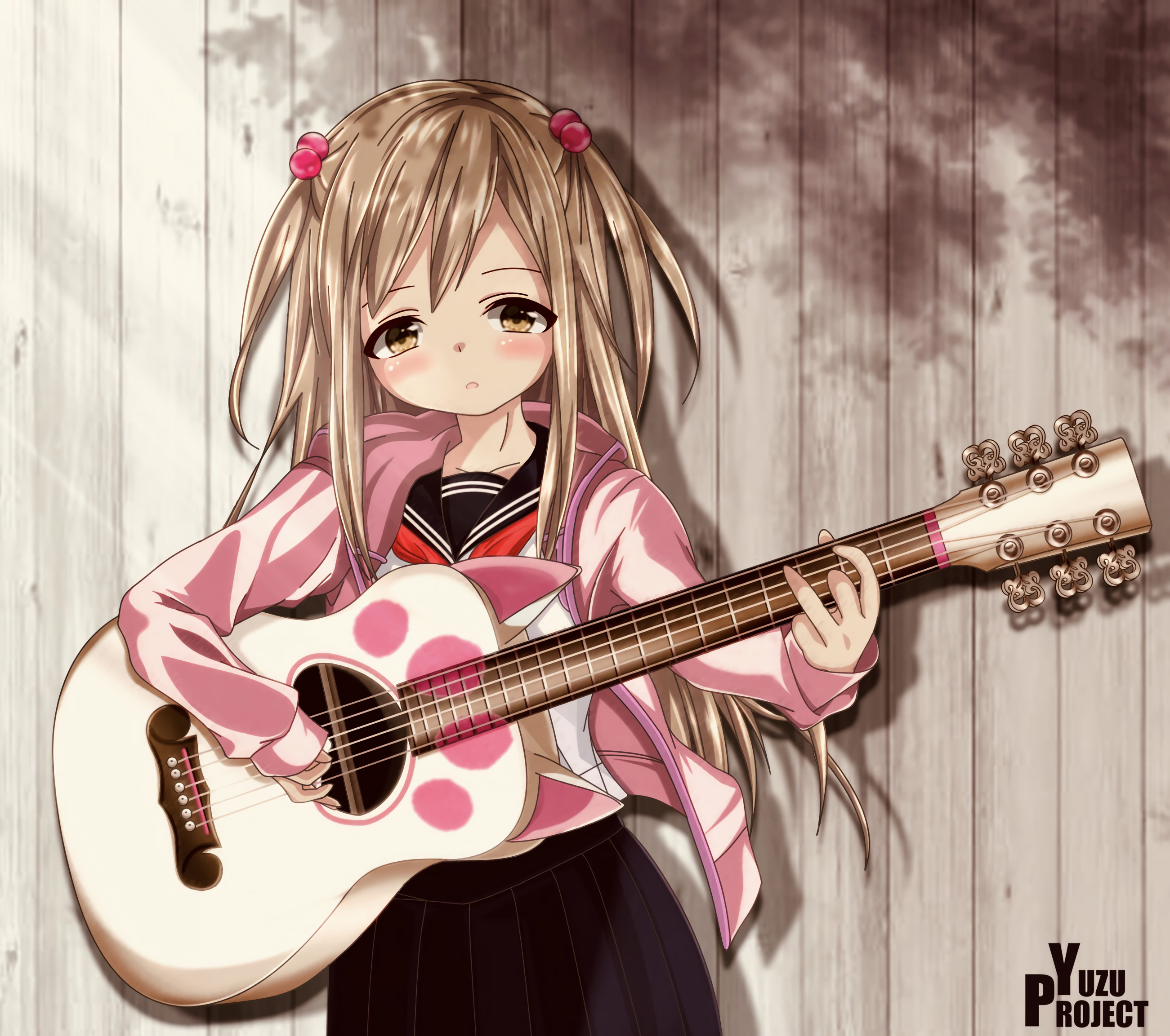 Girl Guitar Guitarist Music Anime