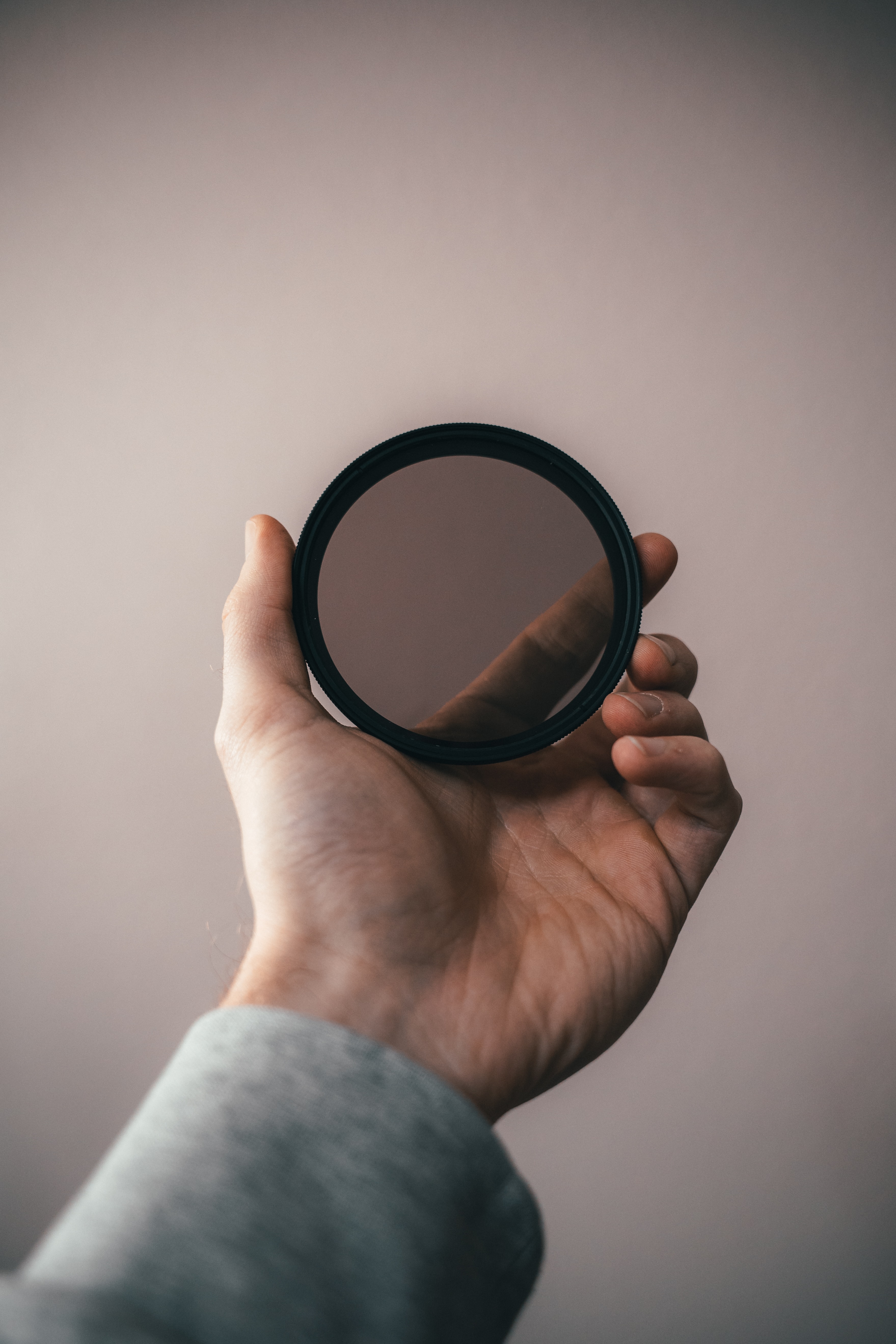 Hand Fingers Lens Transparent