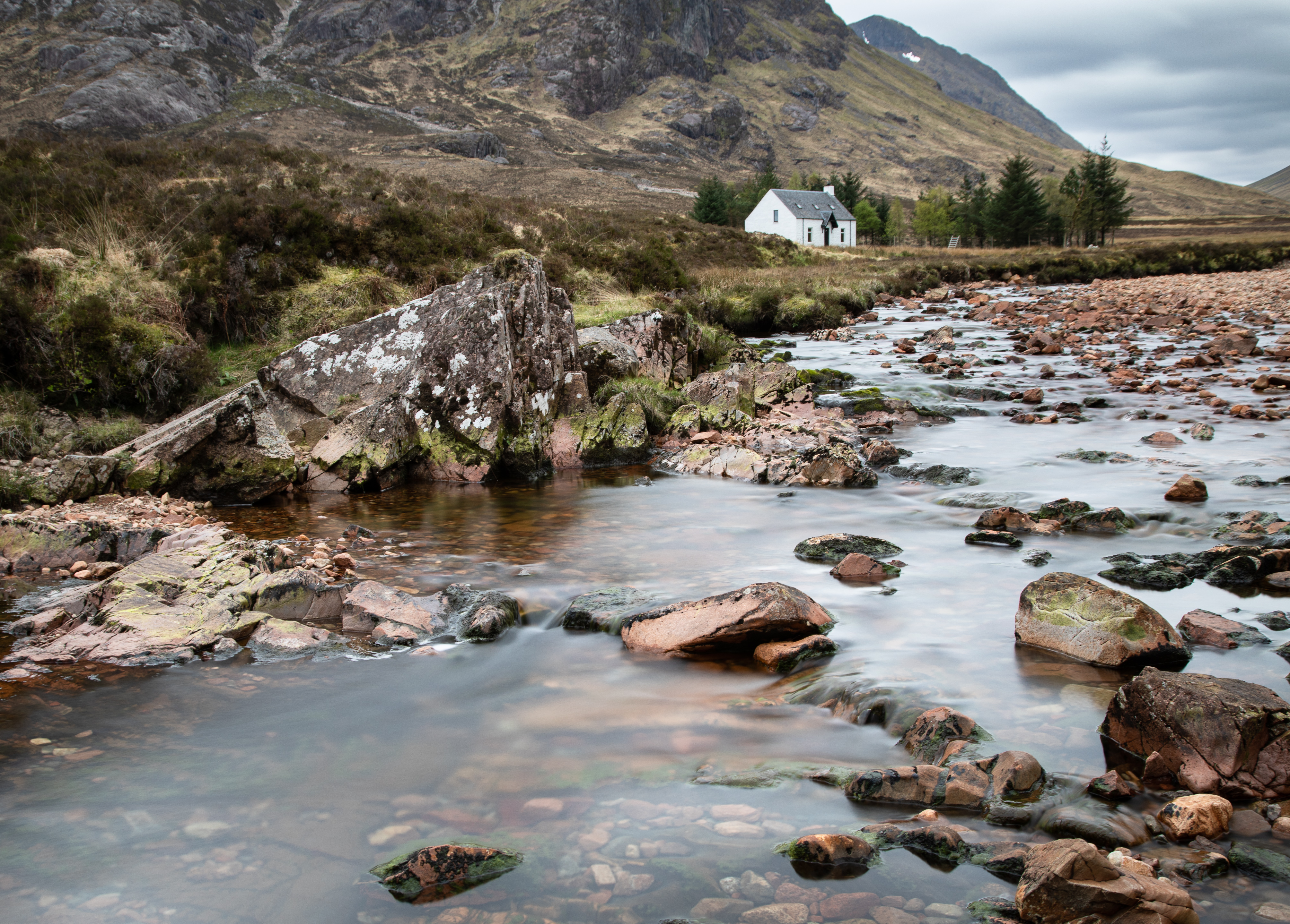 House River Coast Mountains Landscape