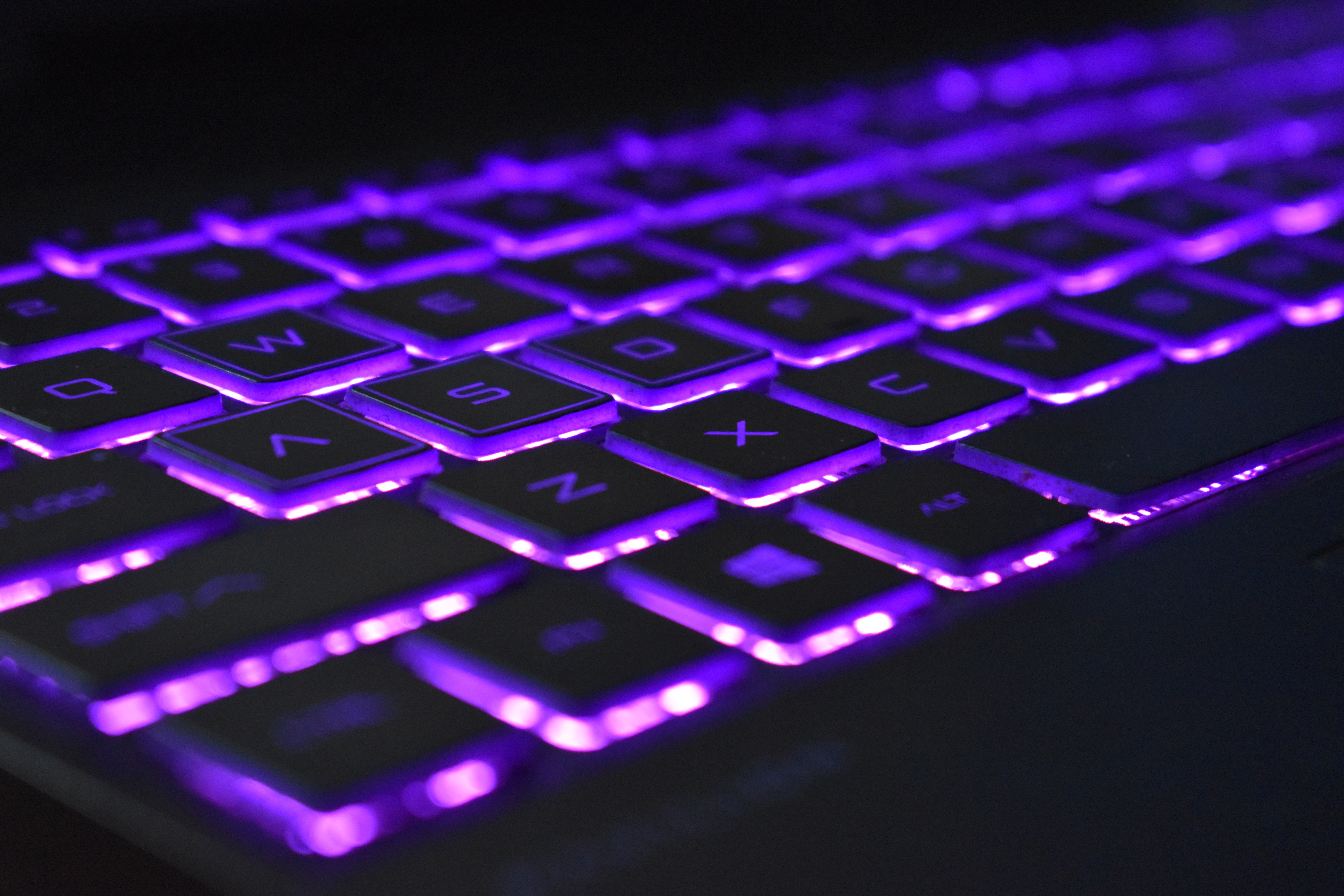 Keyboard Backlight Purple