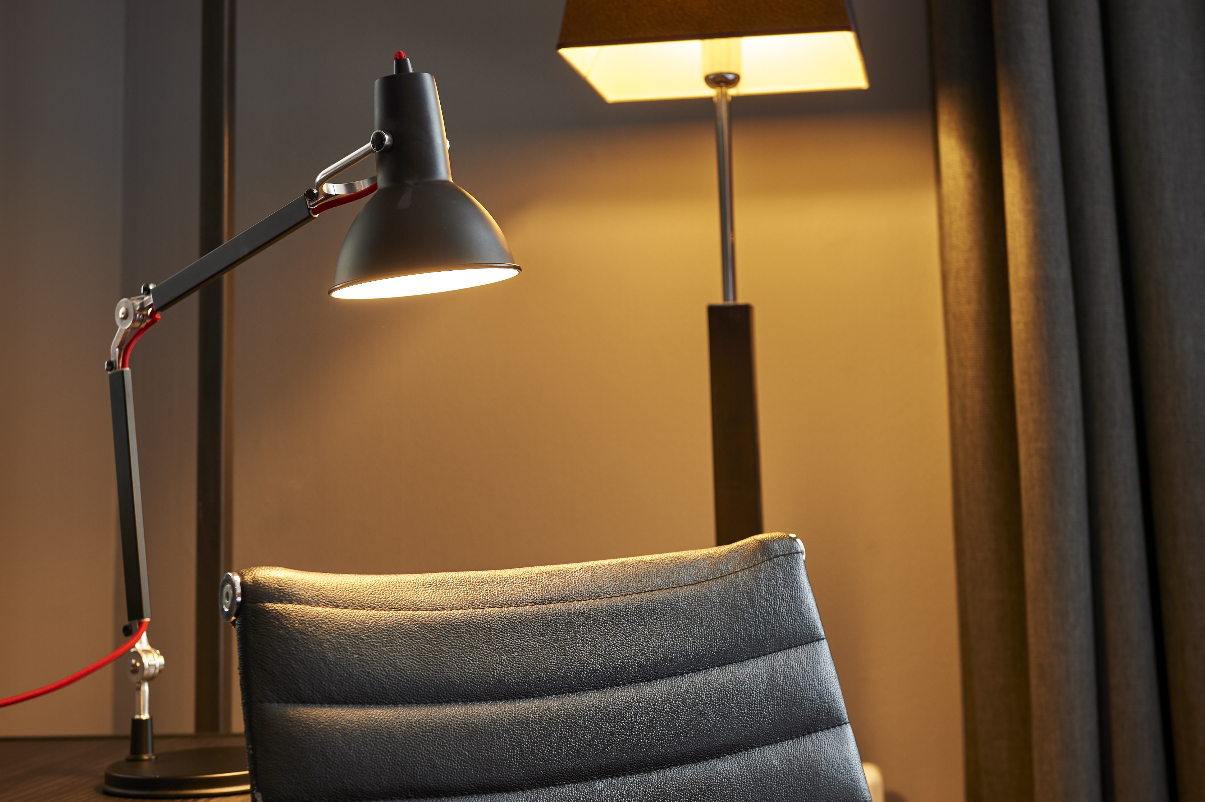 Lamp Light Armchair Interior
