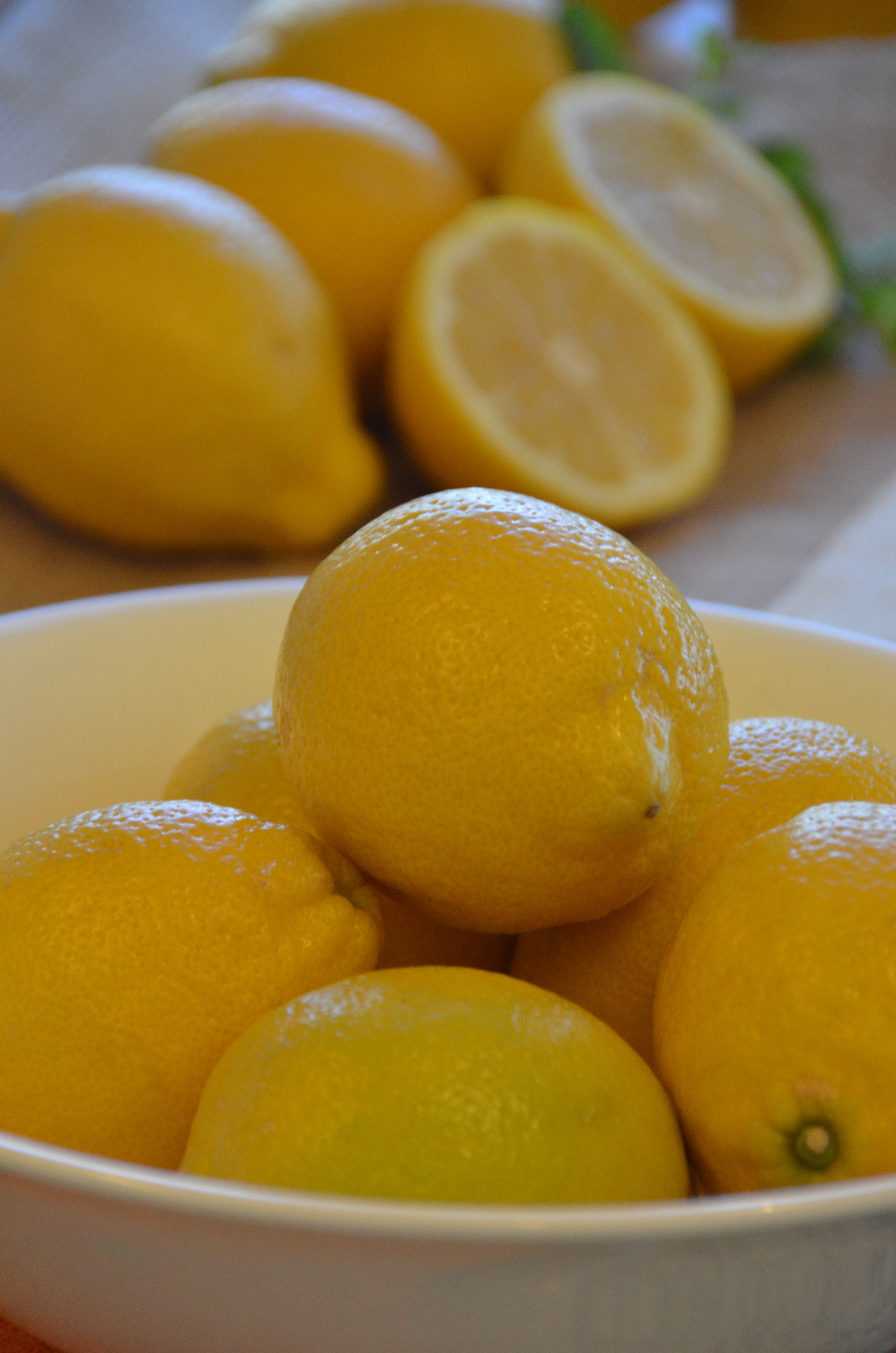 Lemons Fruit Citrus Bowl Yellow