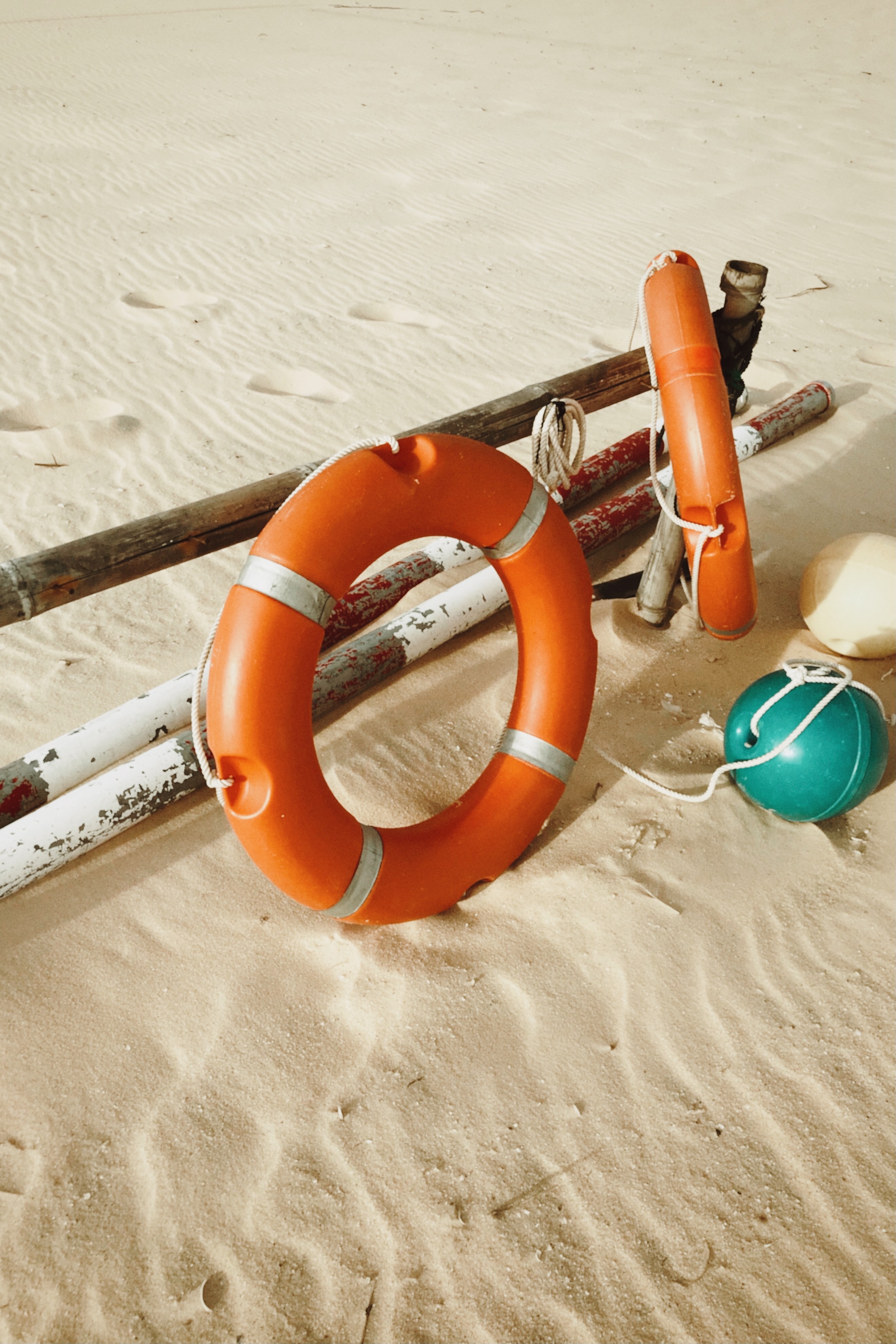 Lifebuoy Beach Sand