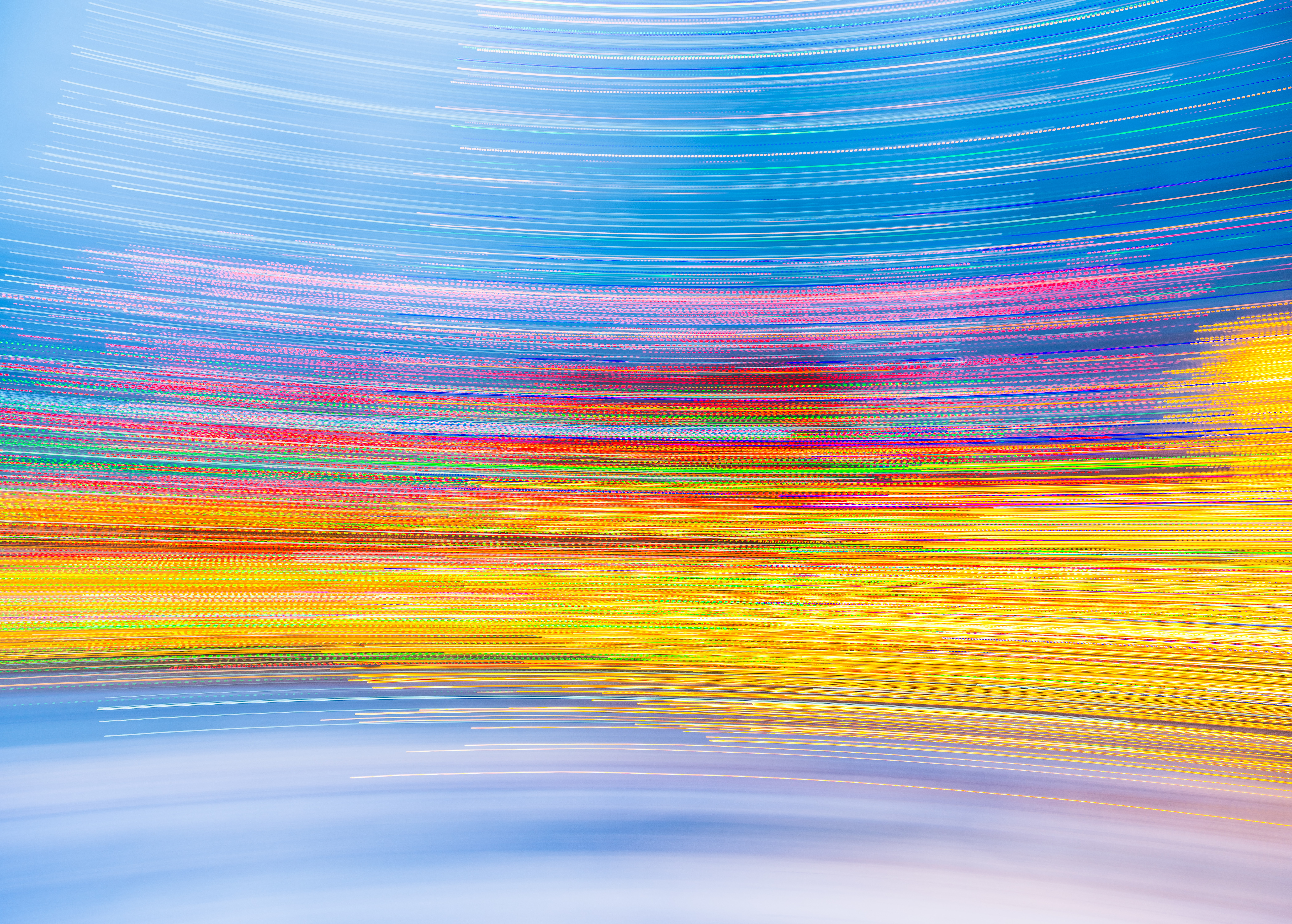 Light Rotation Blur Long-exposure Abstraction