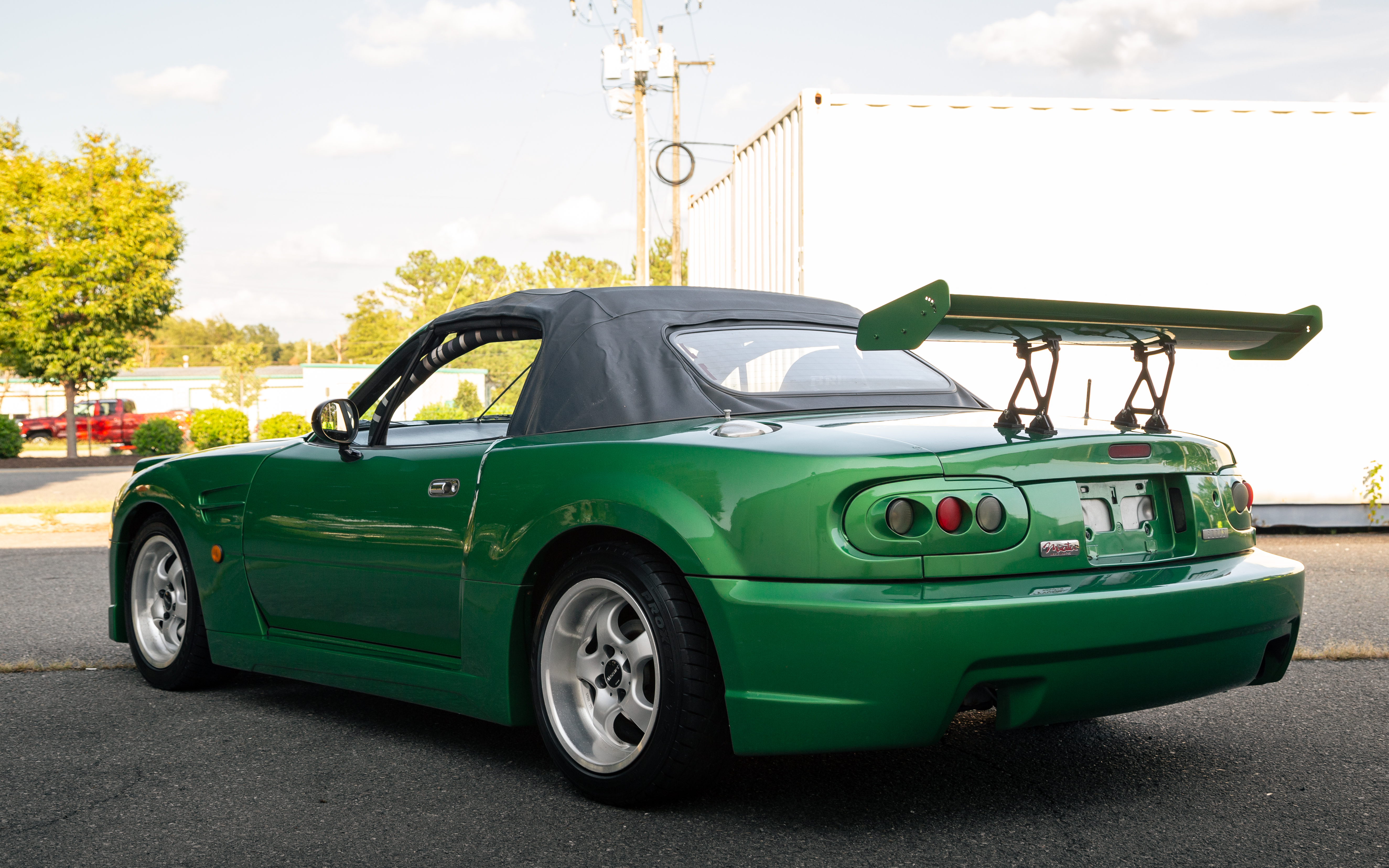 Mazda-mx-5 Mazda Car Green Tuning