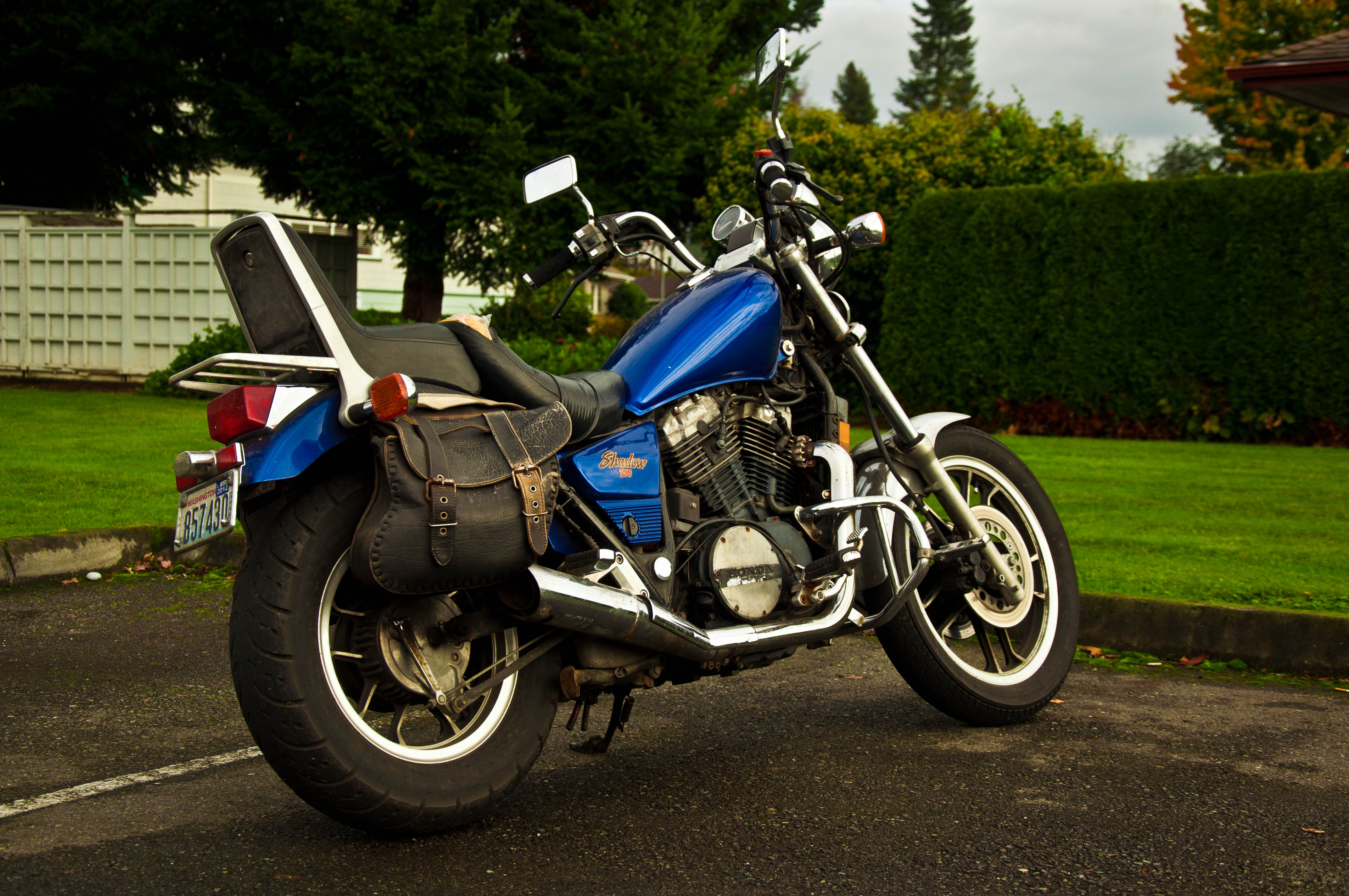 Motorcycle Bike Blue