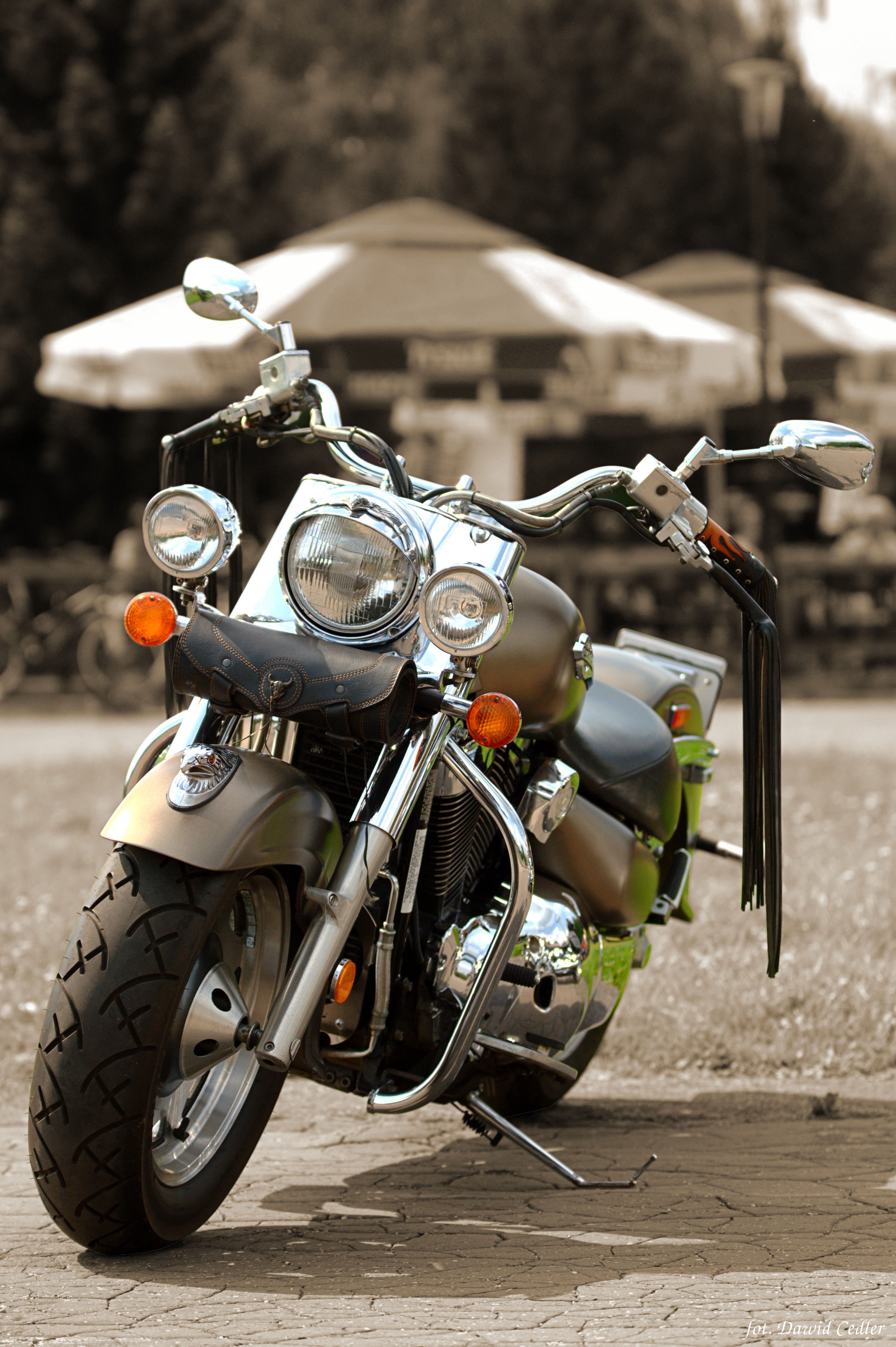 Motorcycle Bike Silver