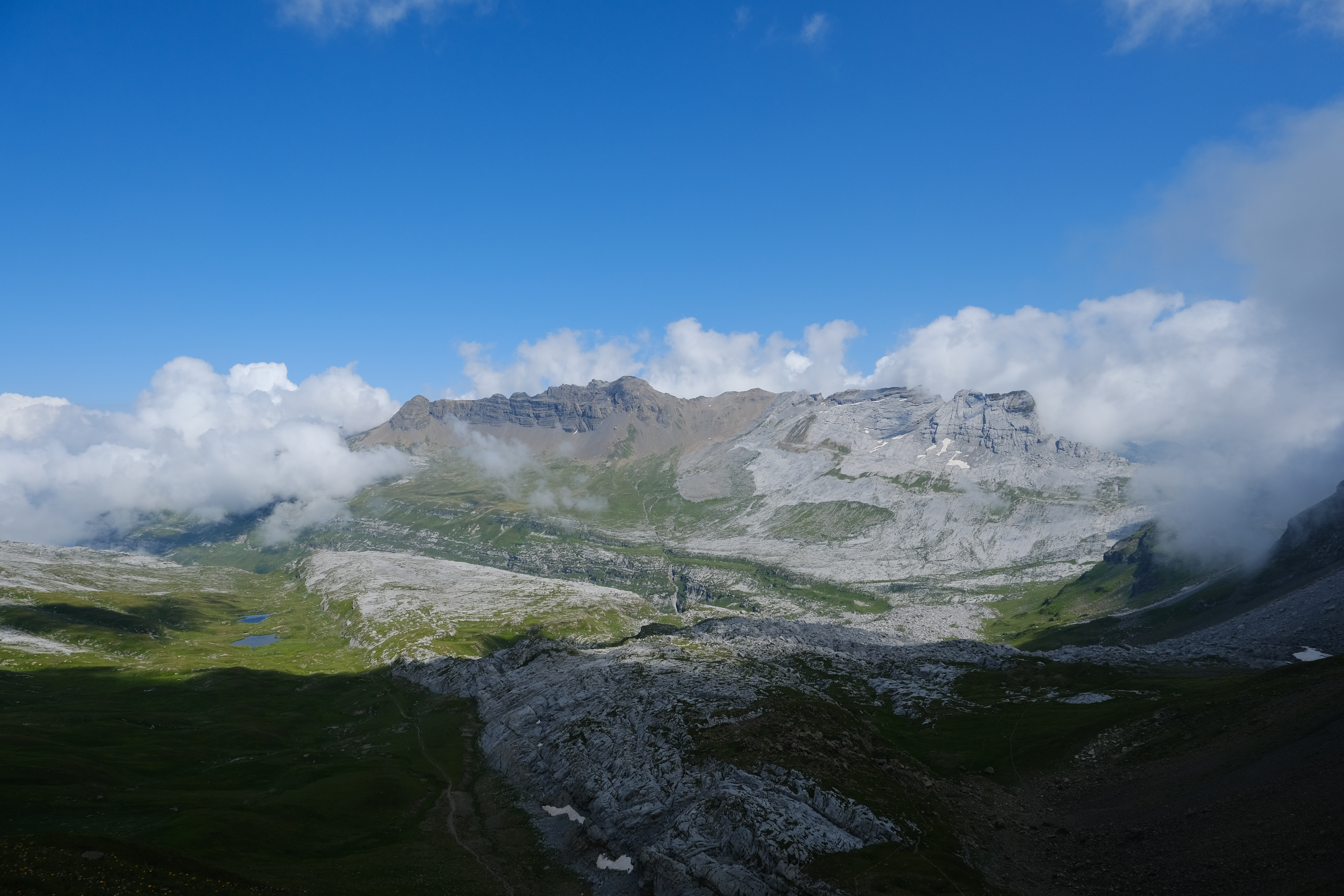 Mountain Landform Clouds Landscape Nature