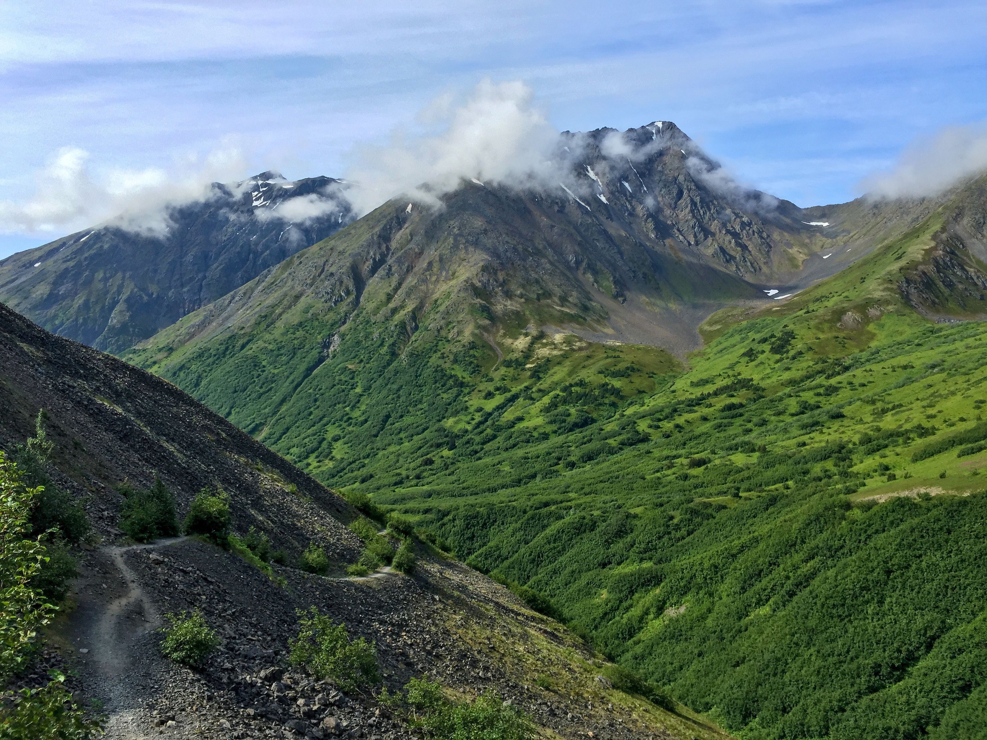 Mountains Clouds Nature Landscape