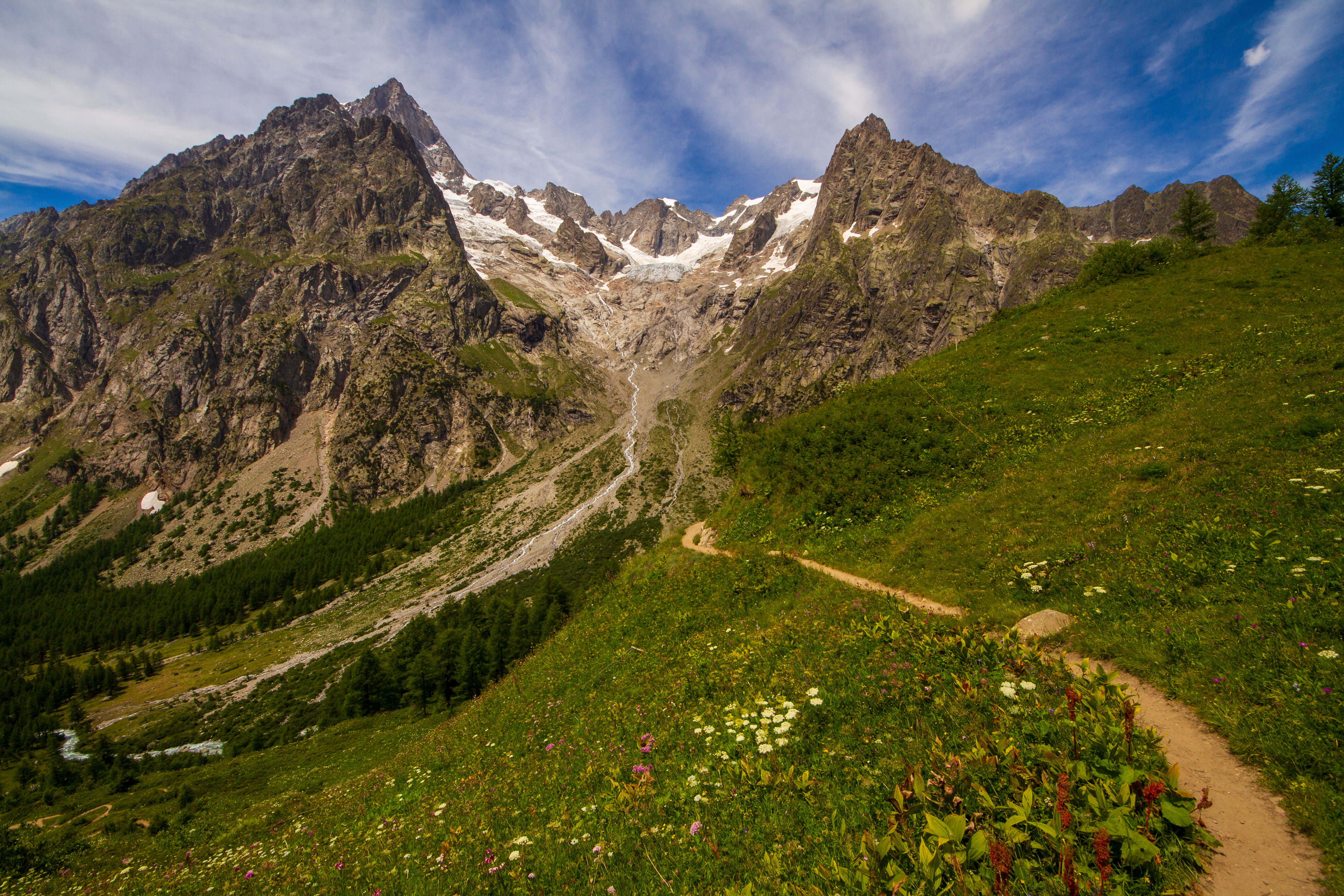 Mountains Landform Valley Nature Landscape