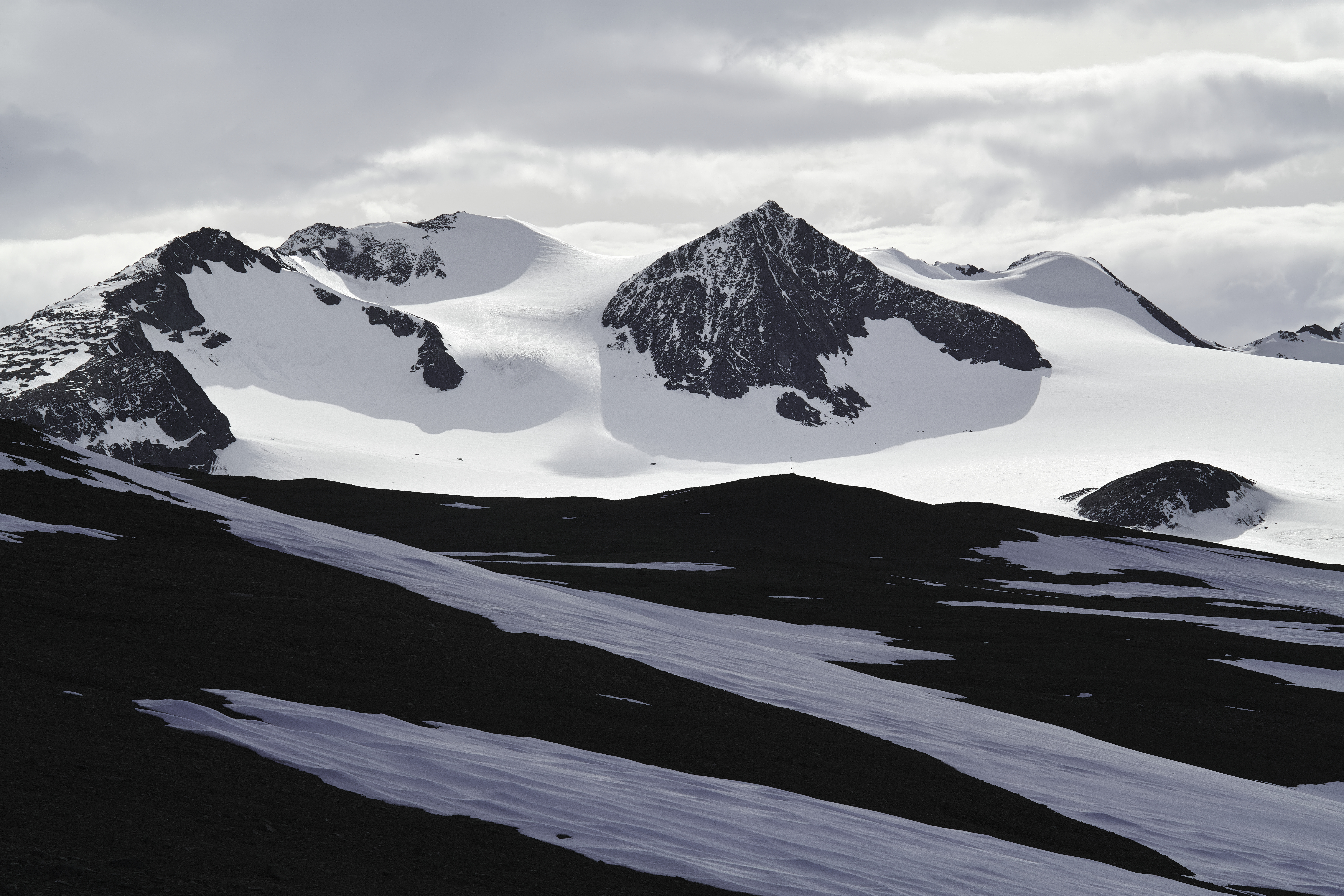 Mountains Snow Winter Nature Landscape