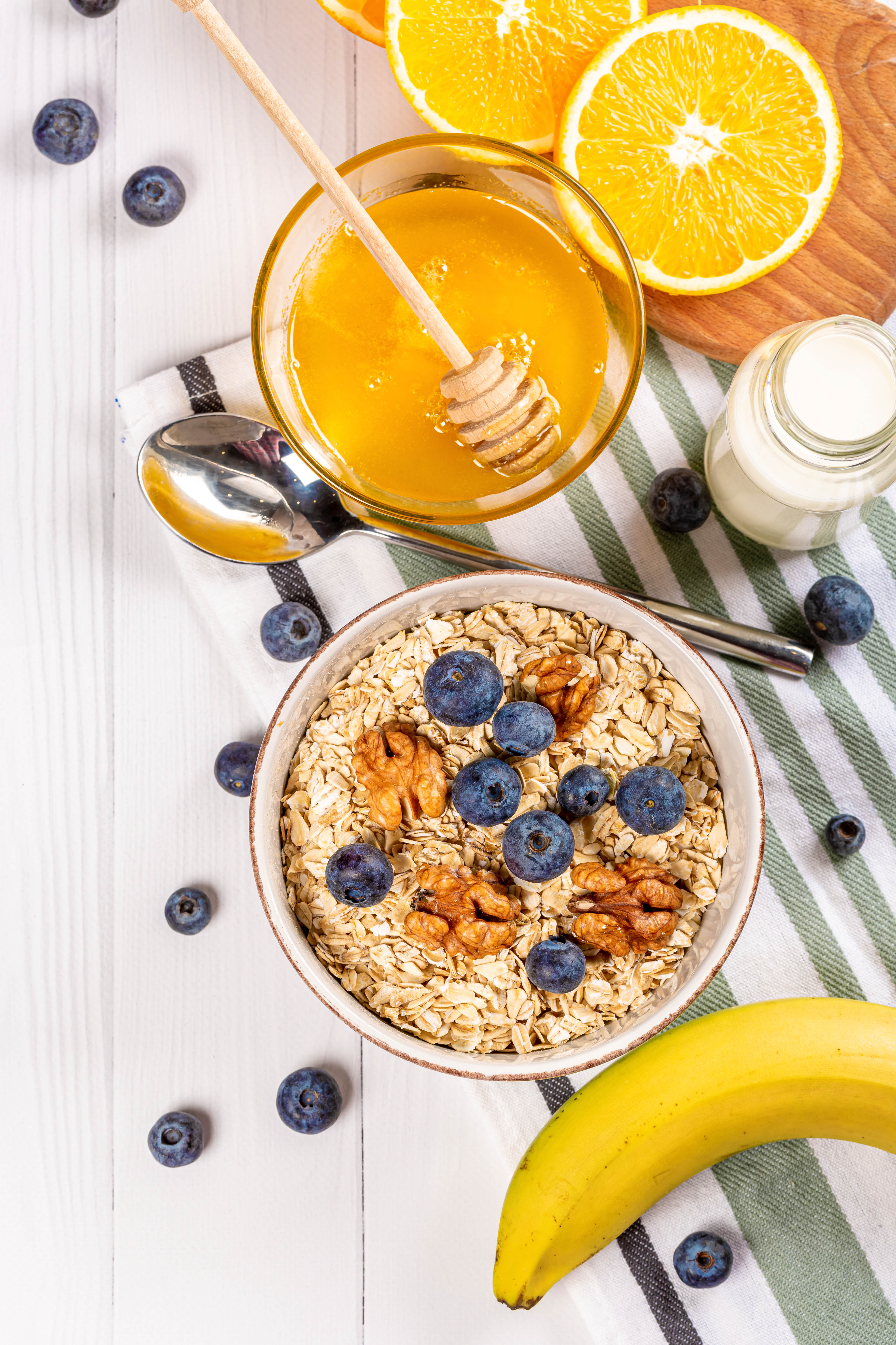 Muesli Berries Honey Breakfast Bowl