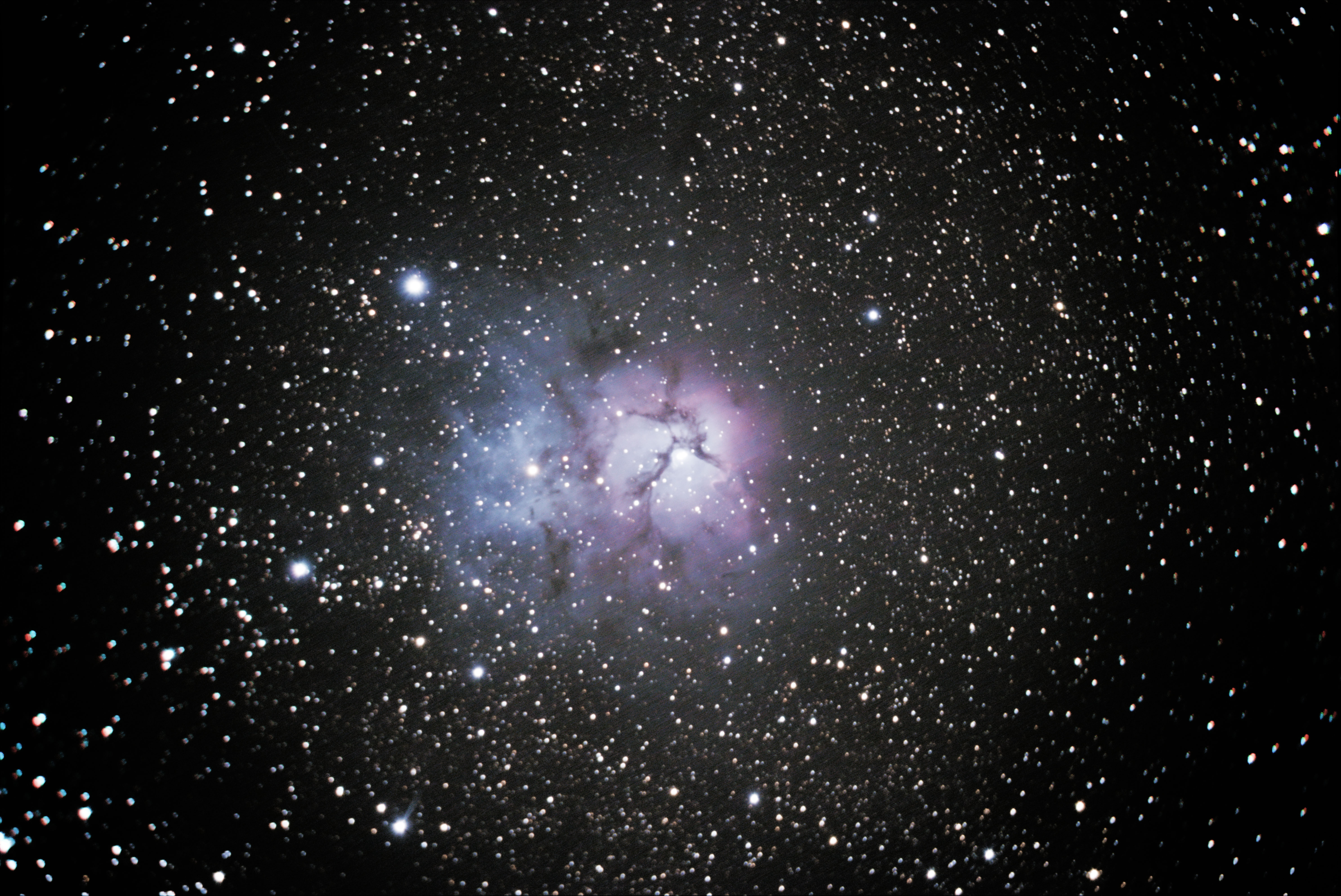 Nebula Glow Stars Glare Space Purple