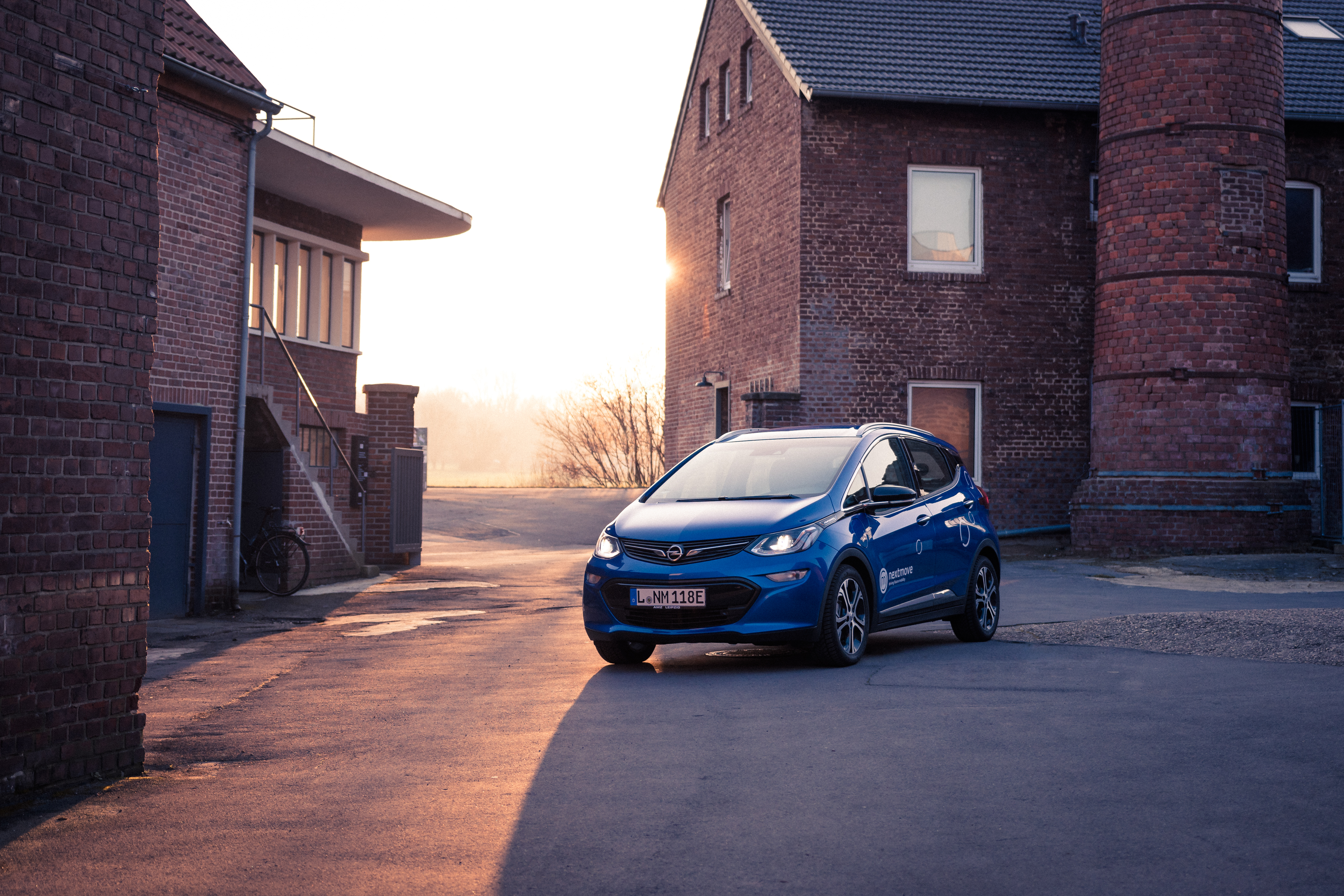 Opel-ampera Opel Car Blue