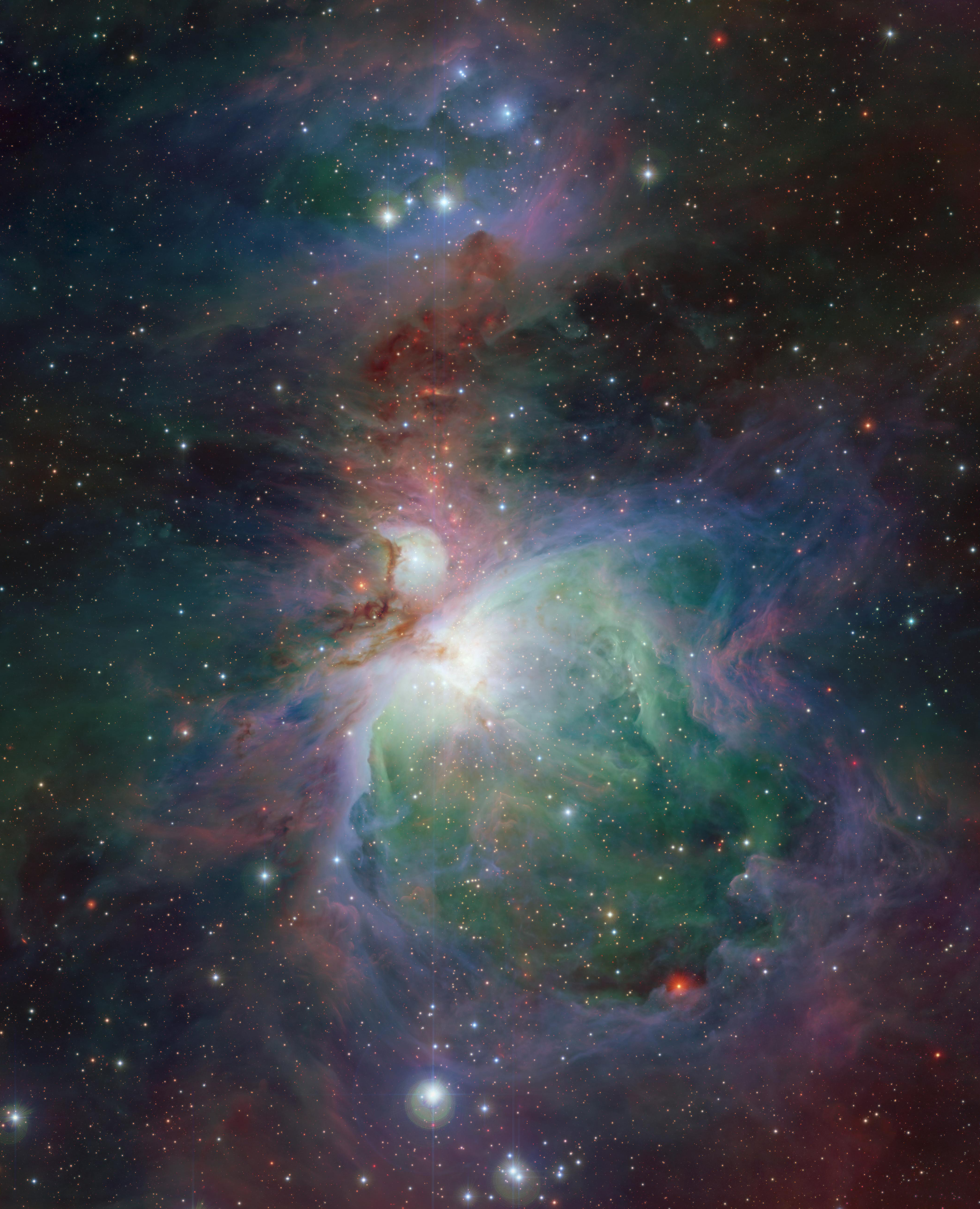 Orion-nebula Nebula Stars Glare Shine Space