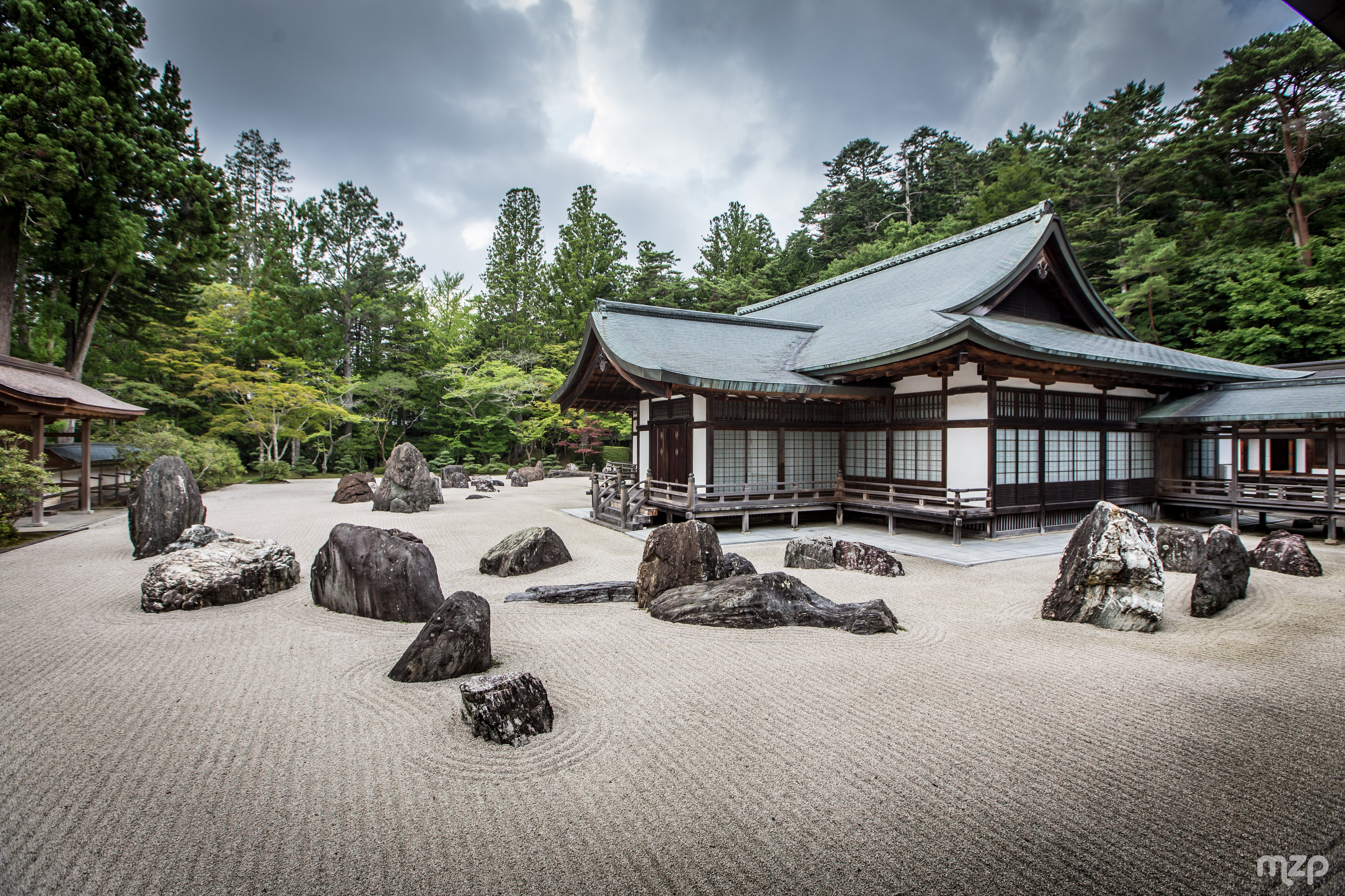 Pagoda Architecture Stones Sand Landscape