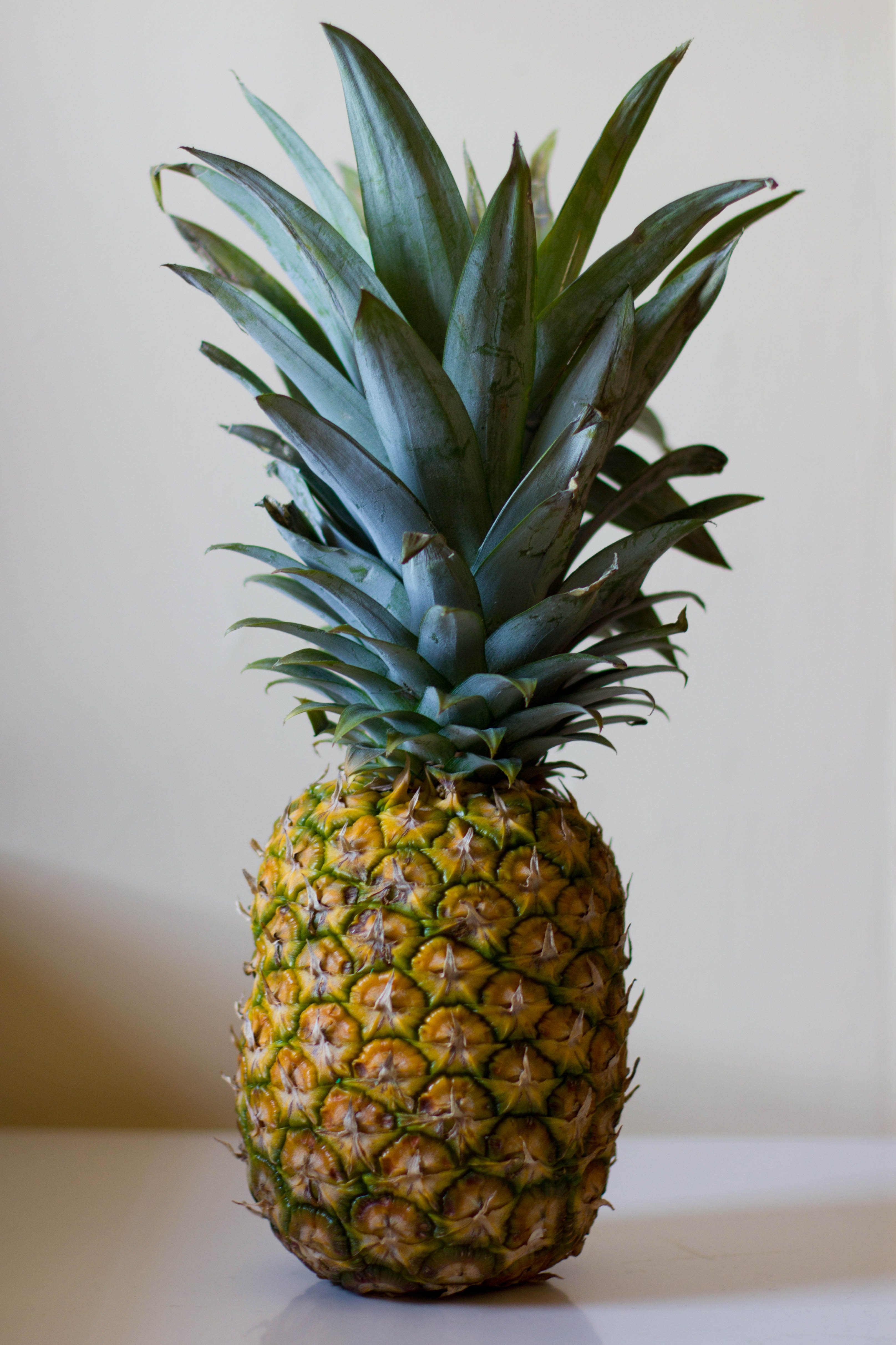 Pineapple Fruit Leaves Ripe