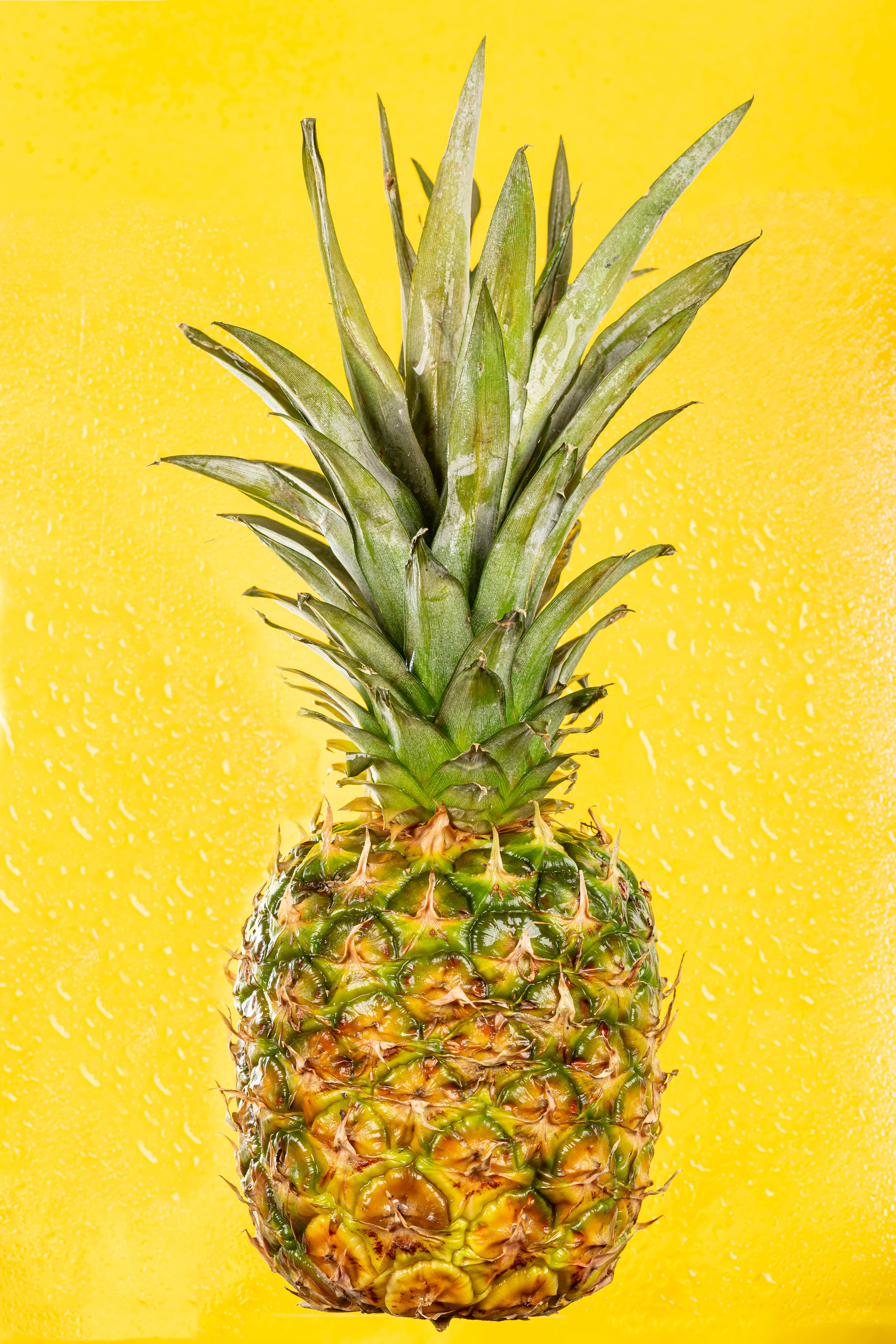 Pineapple Fruit Ripe Yellow