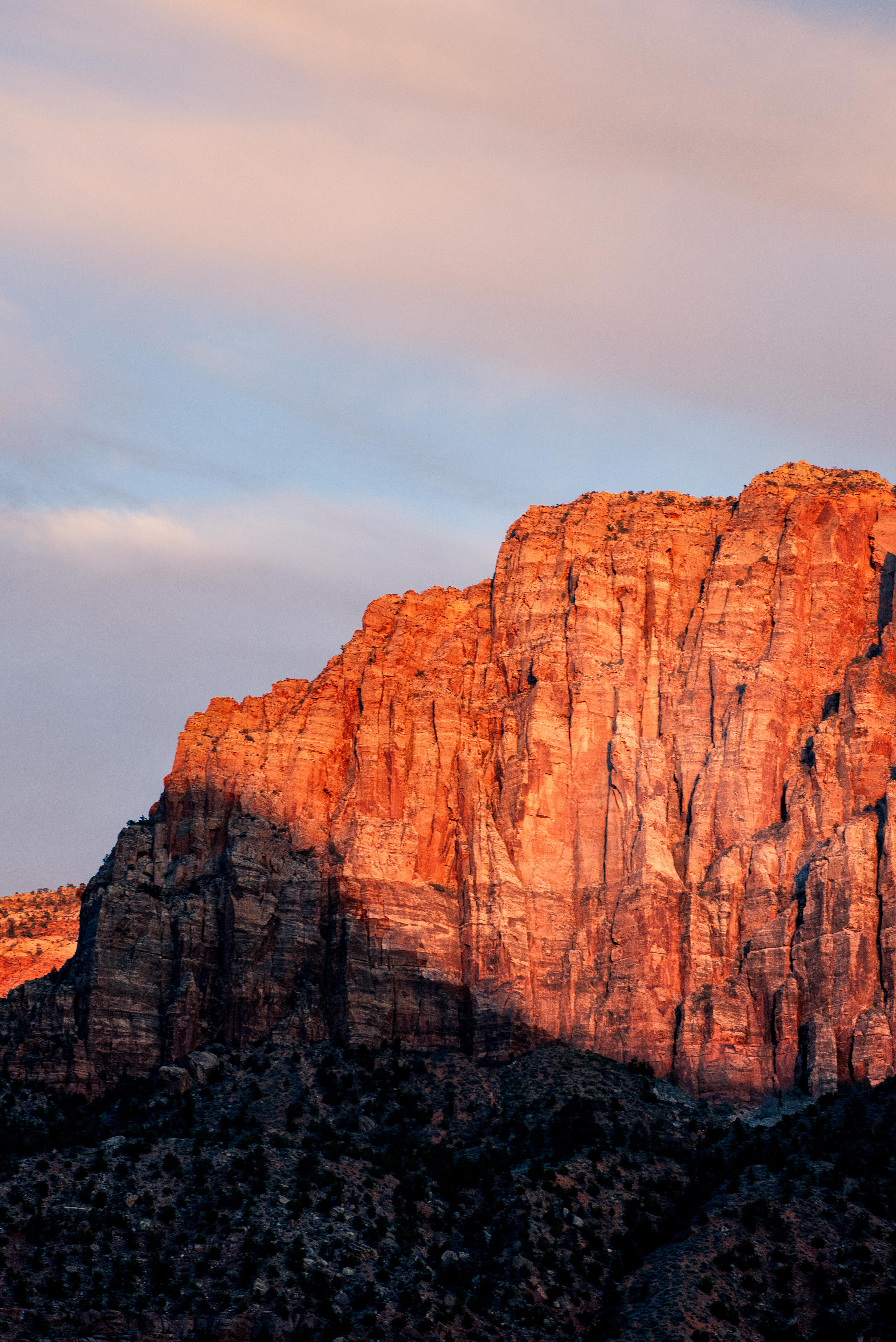 Rocks Canyon Landscape Nature Twilight