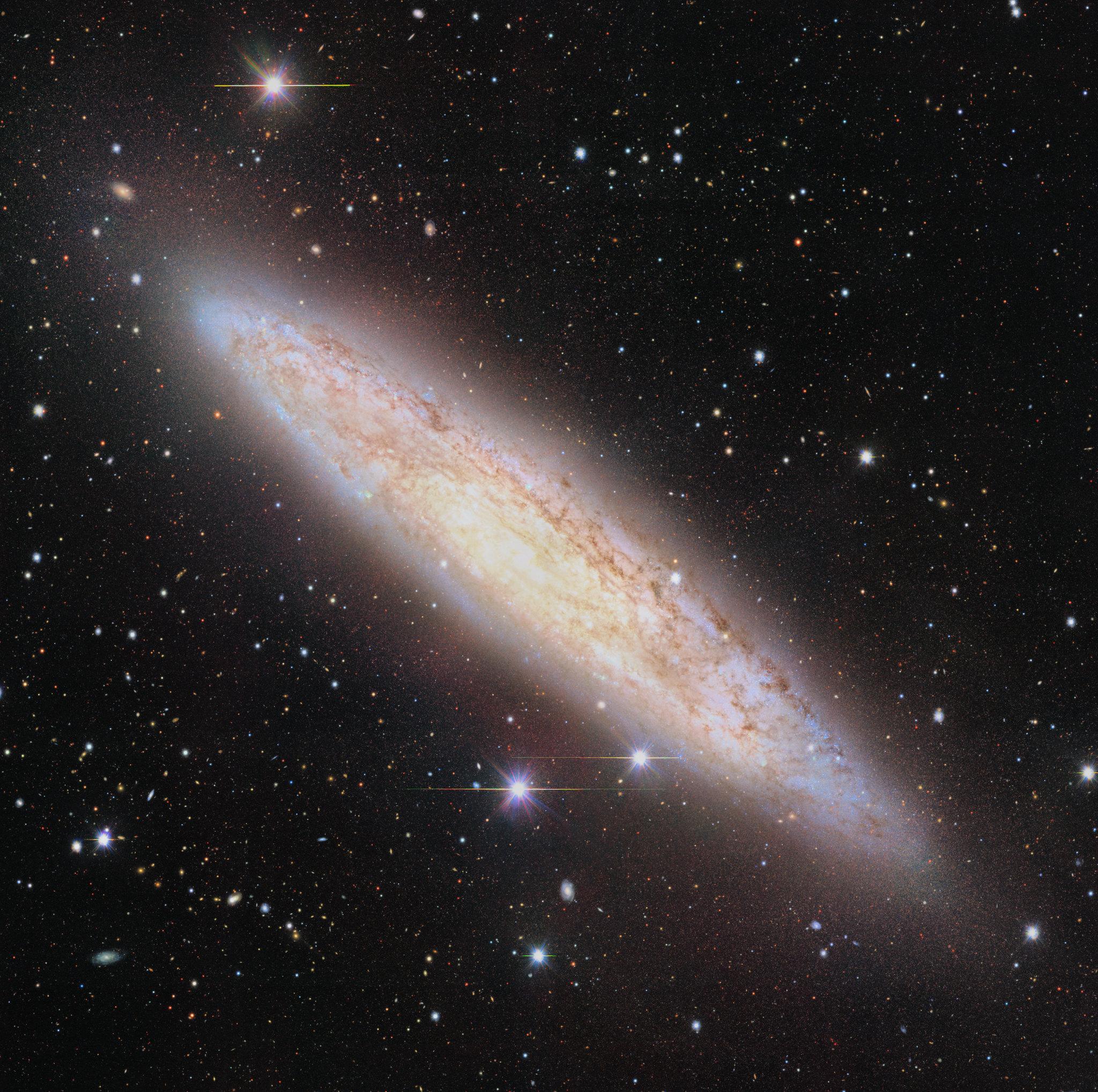 Sculptor-galaxy Galaxy Stars Space