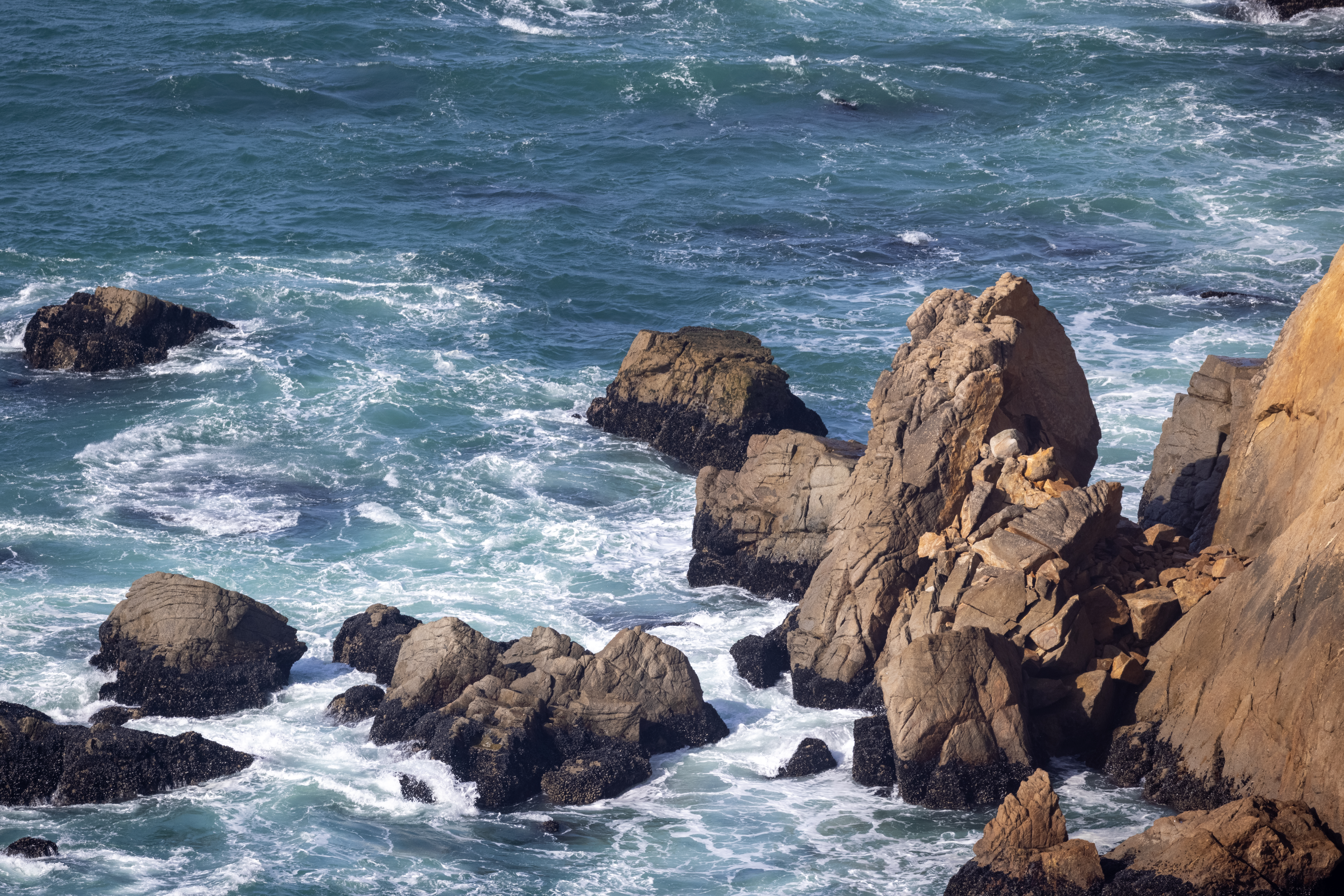 Sea Waves Rocks Water Coast