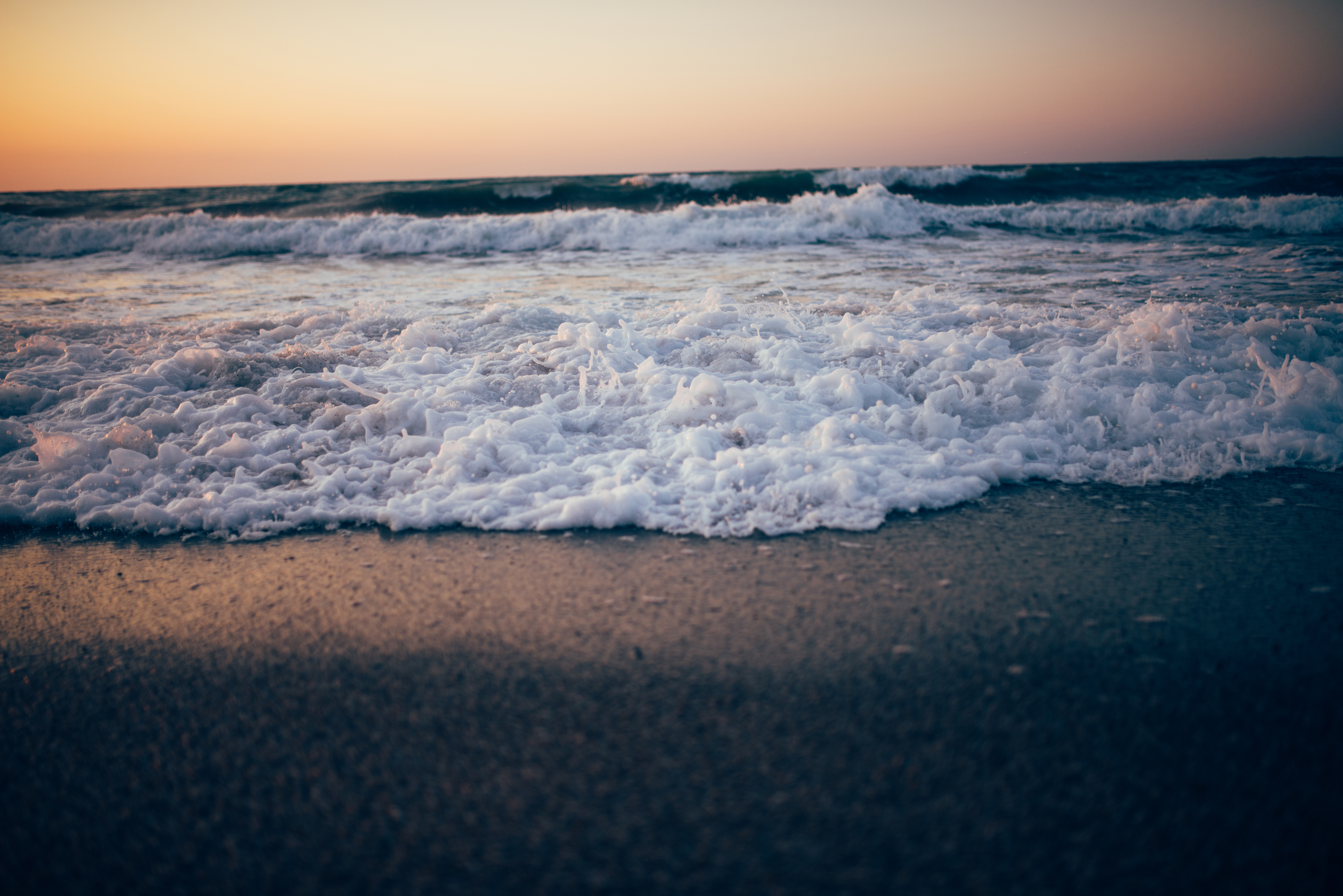 Sea Waves Shore Landscape Nature