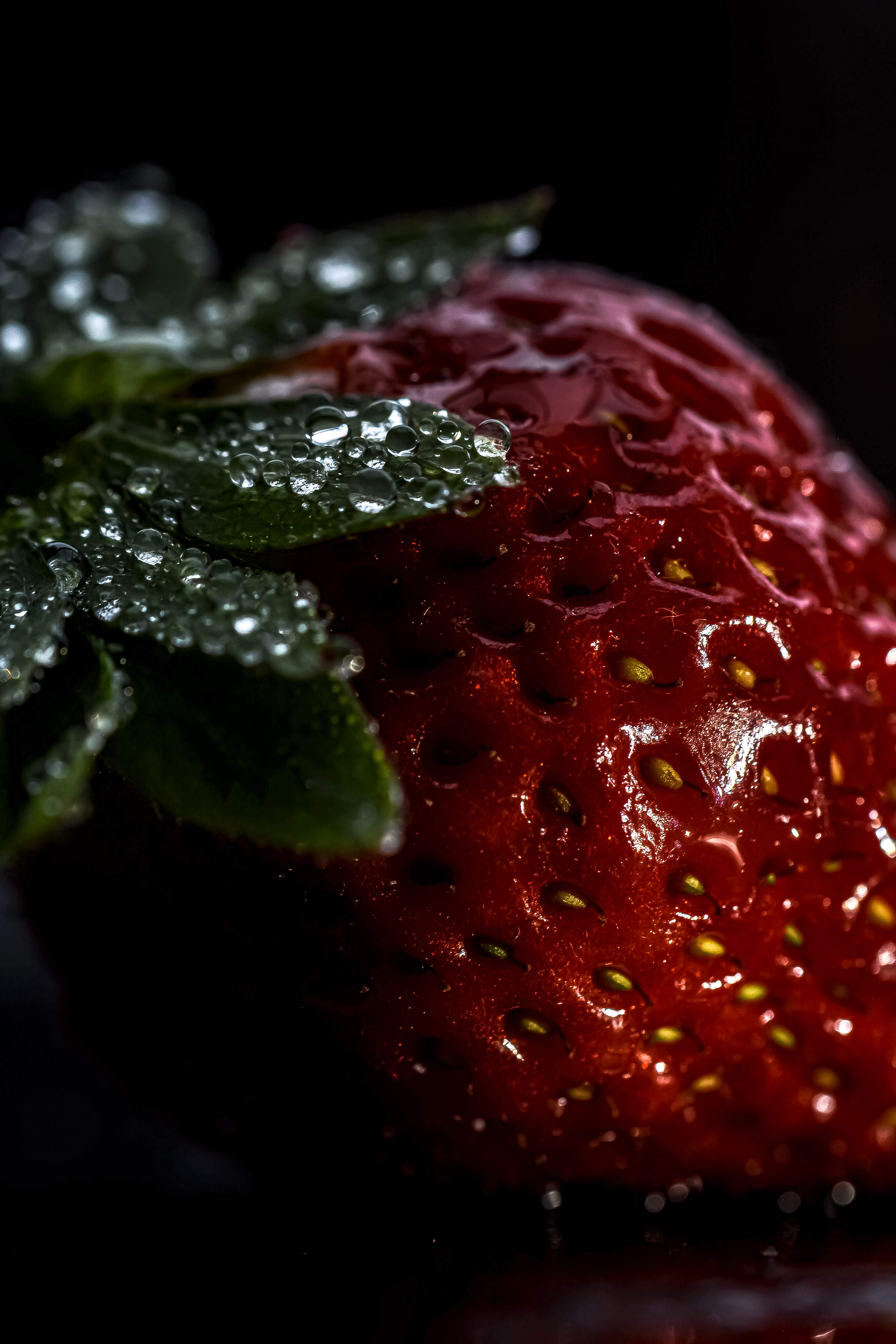 Strawberry Berry Drops Macro