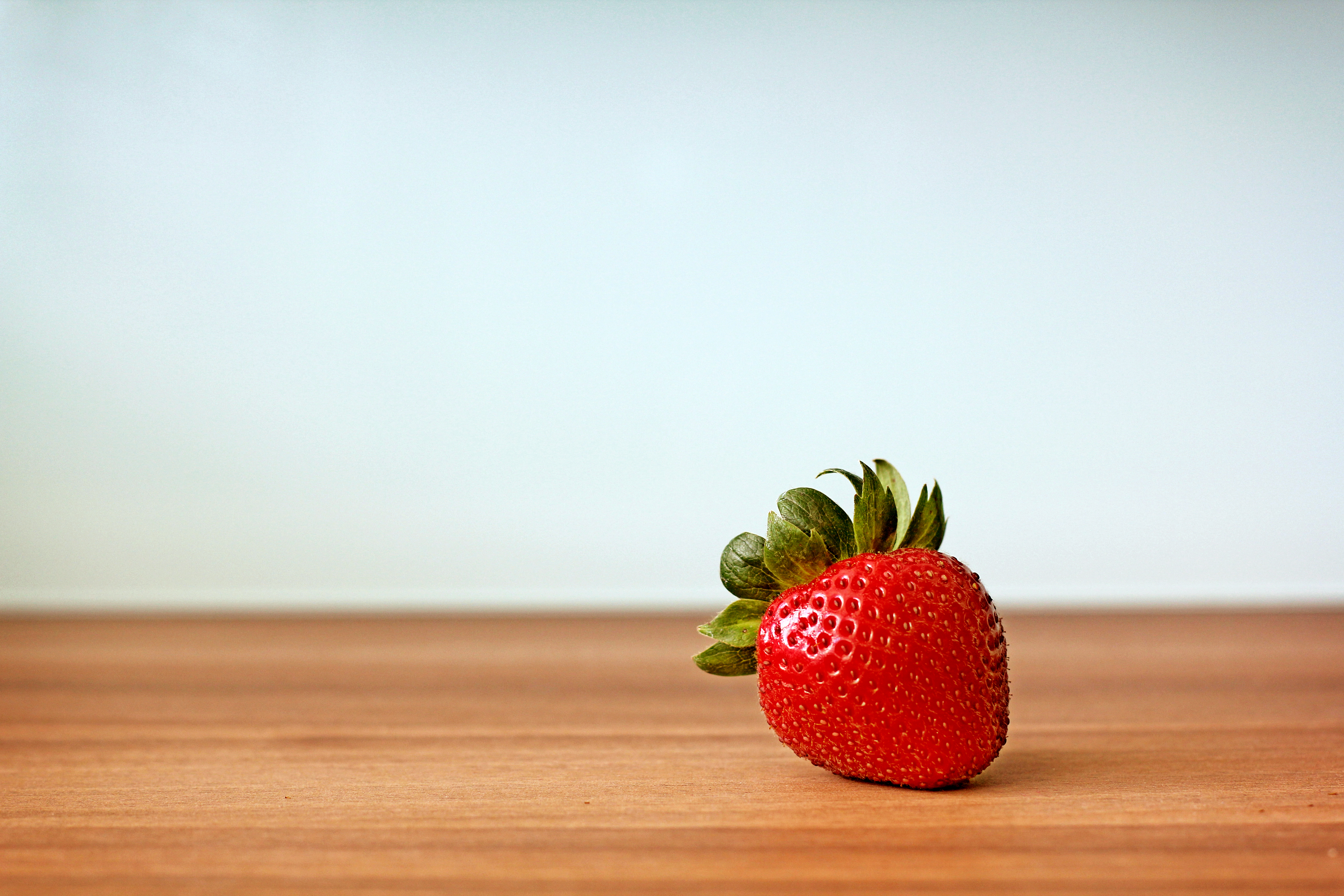 Strawberry Berry Macro Minimalism