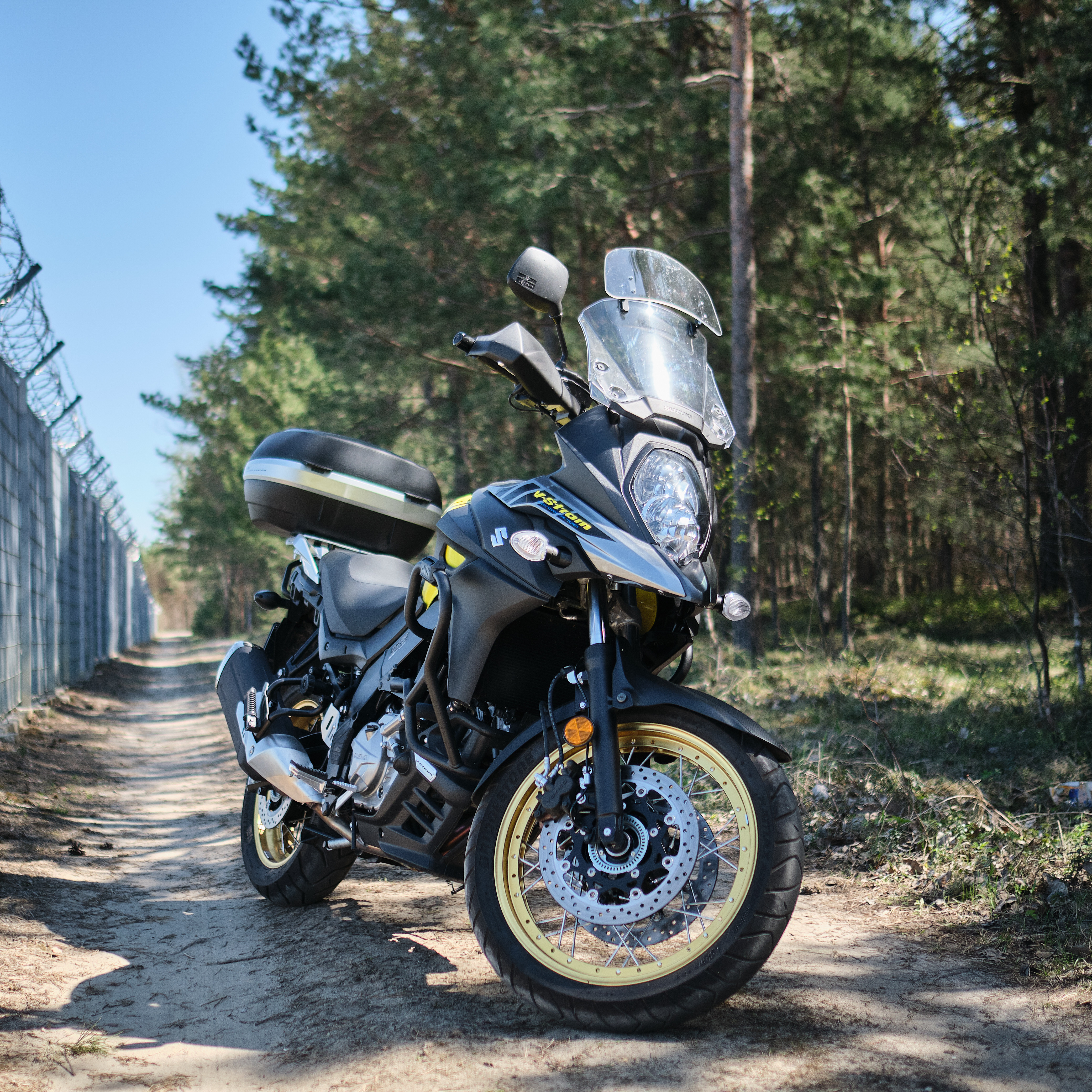 Suzuki Motorcycle Bike Black Road