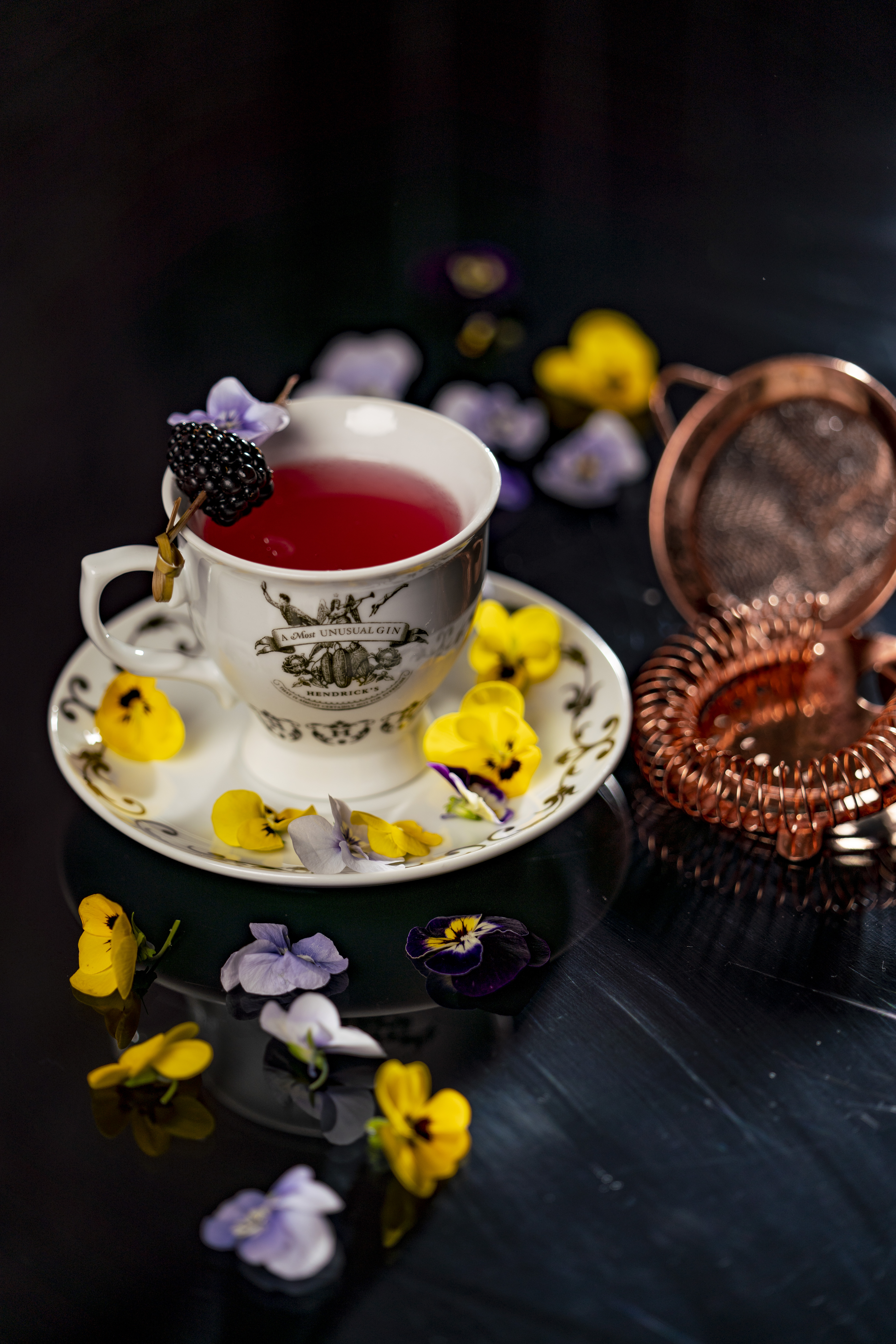Tea Drink Cup Flowers