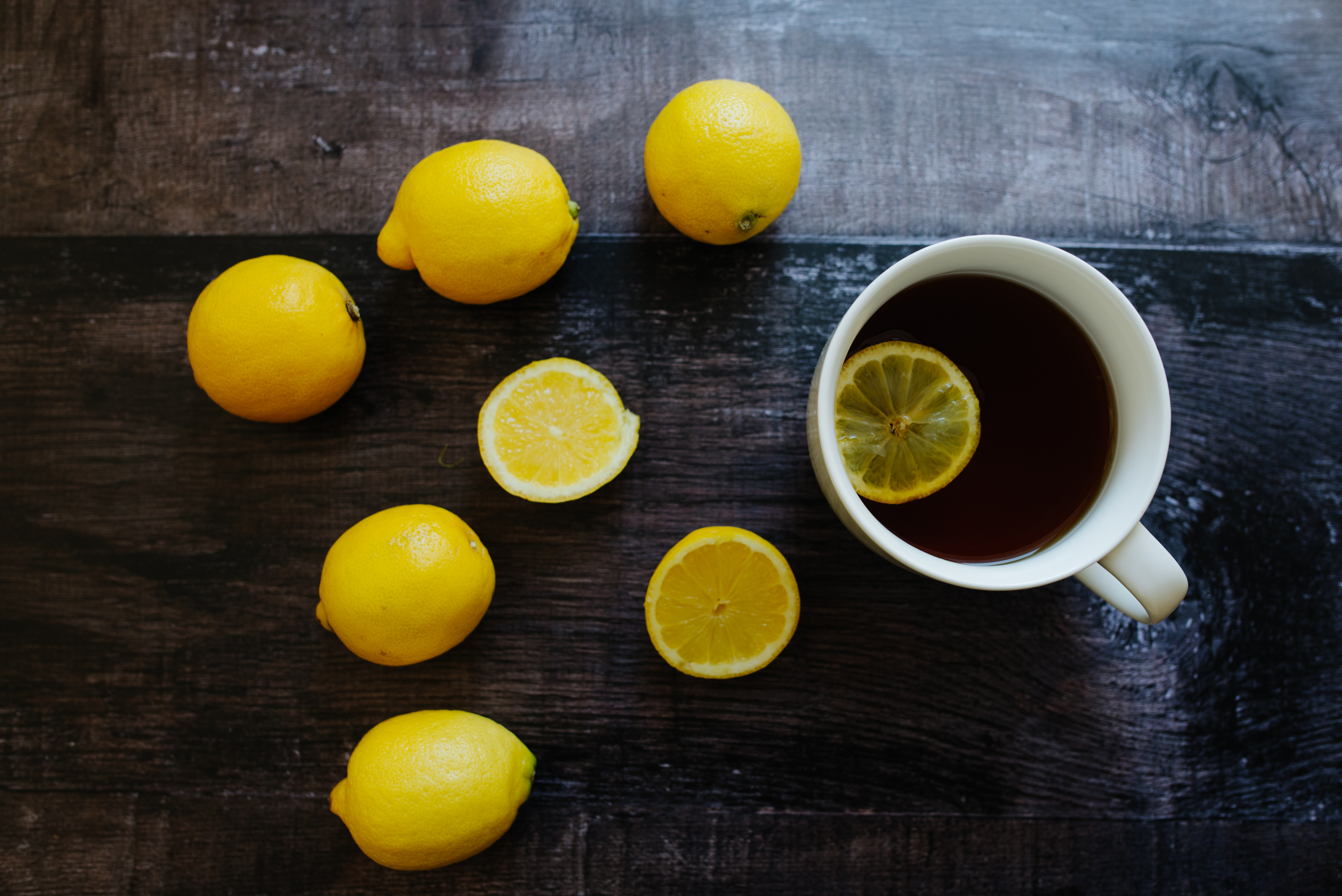 Tea Drink Lemon Mug