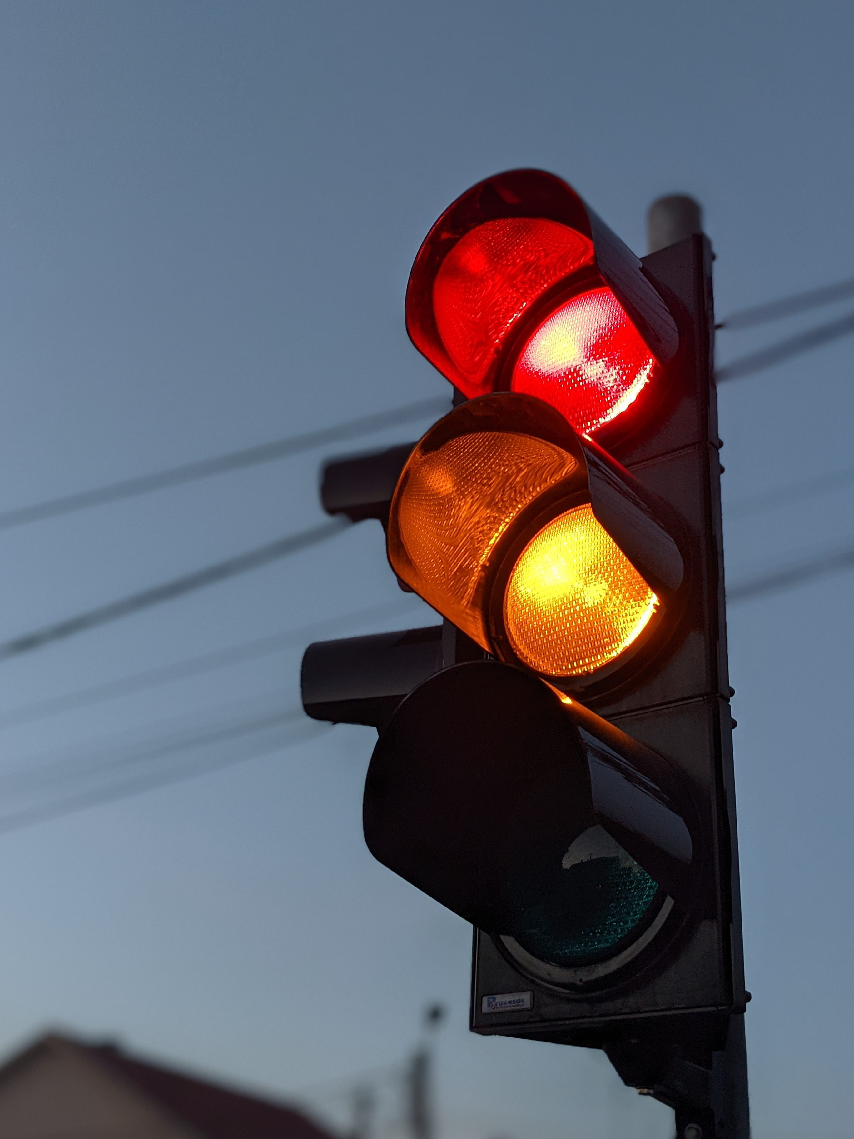 Traffic-light Light Twilight Dark