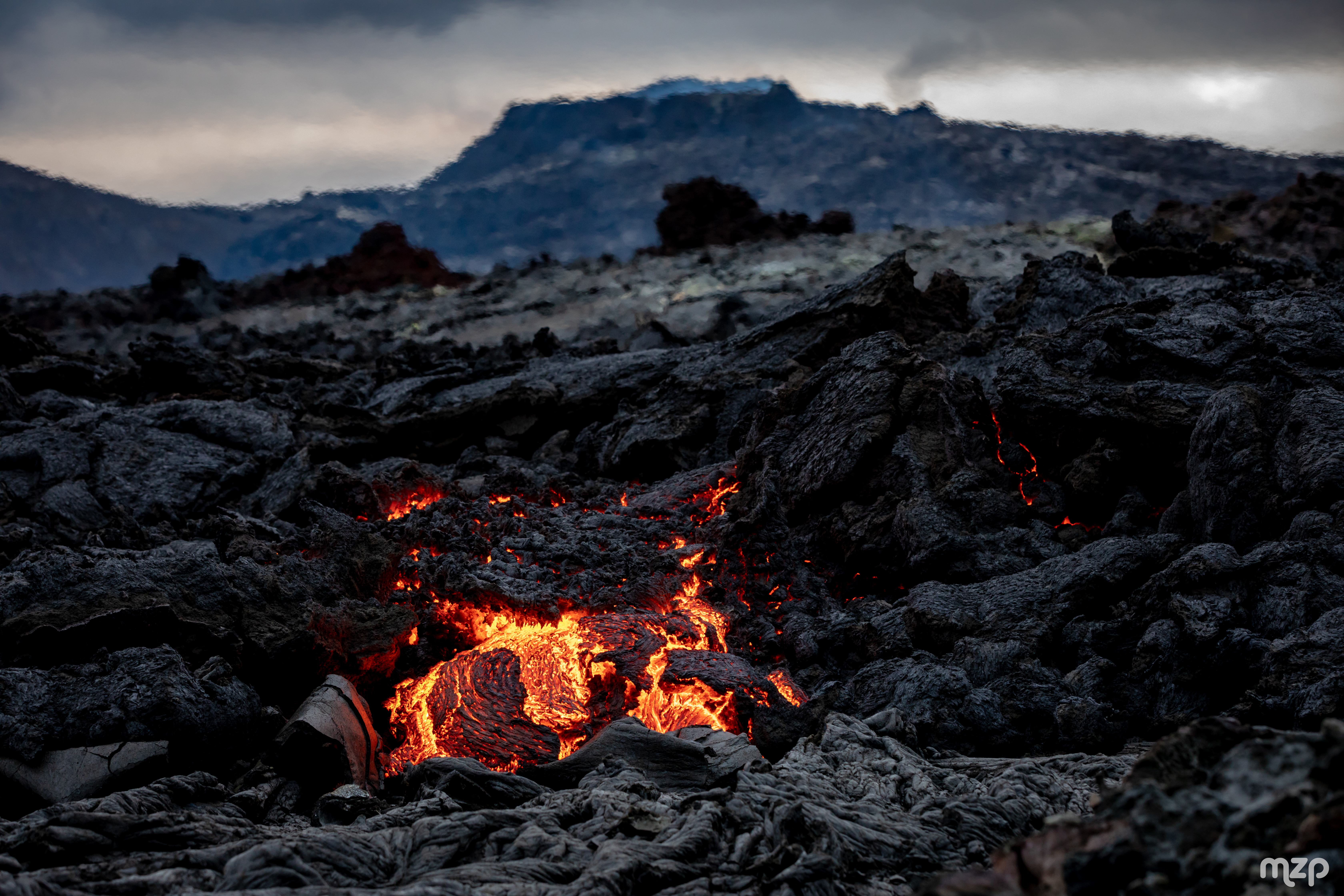 Volcano Lava Hot Nature