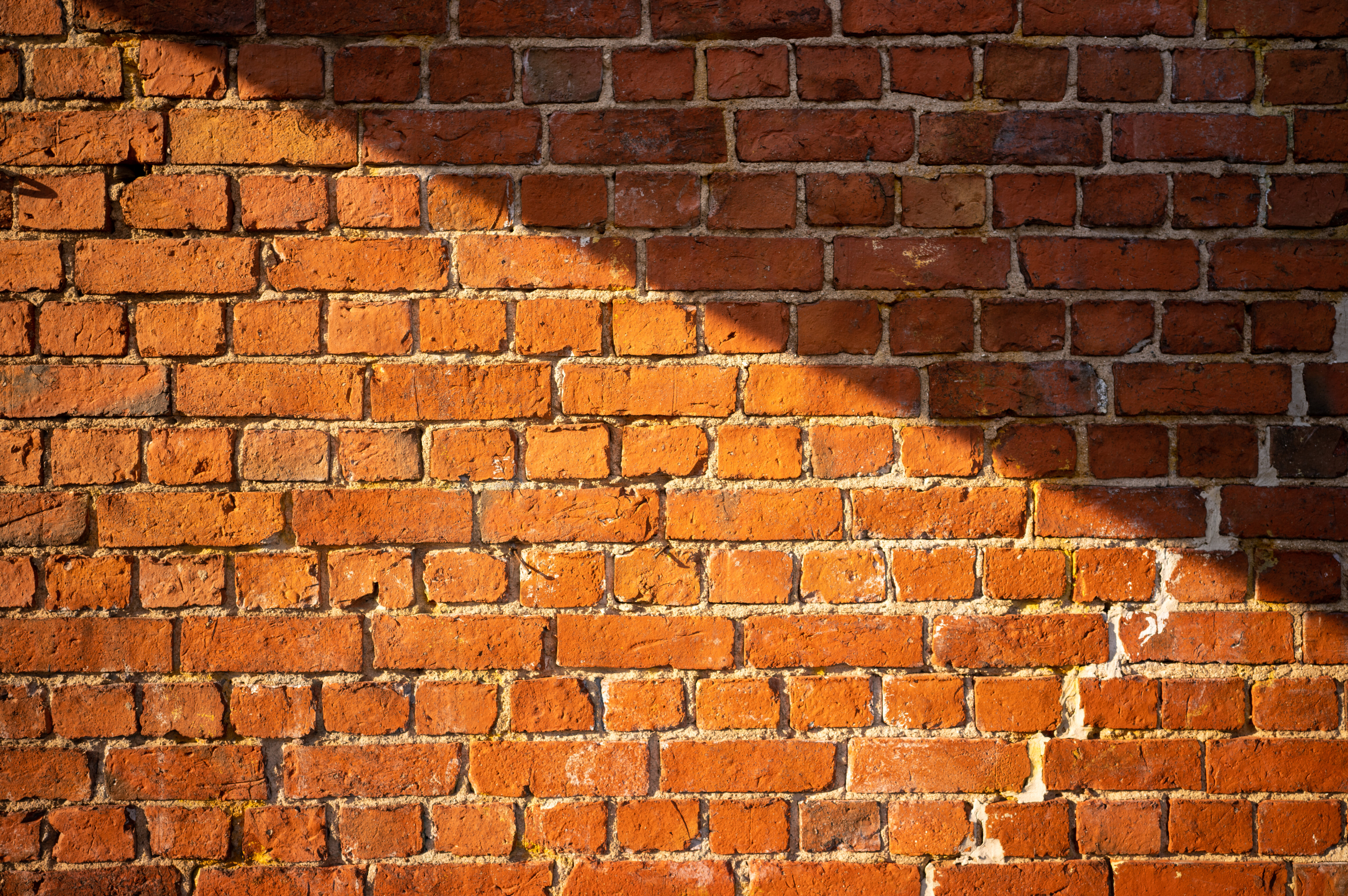 Wall Bricks Rough Texture Brown