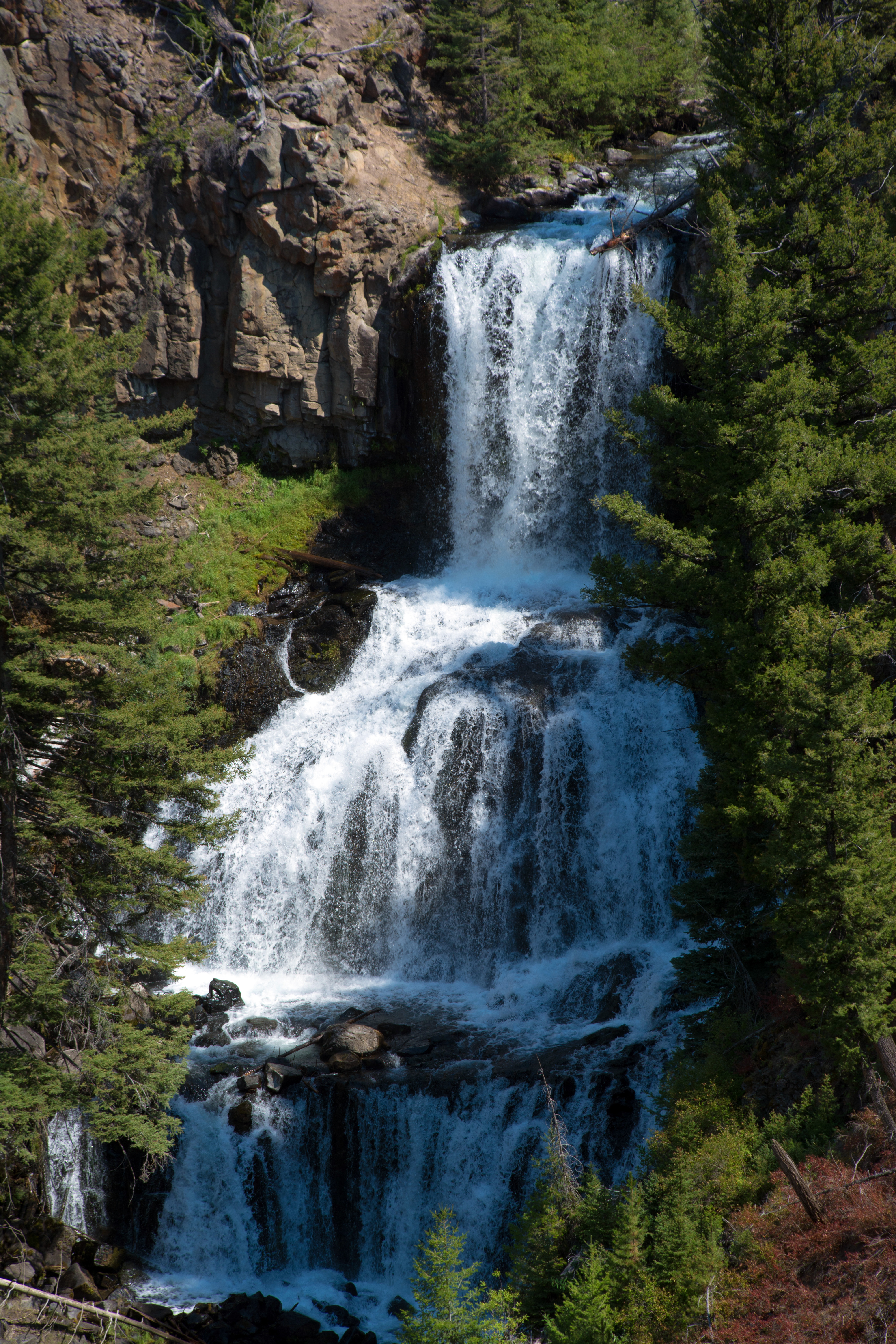 Waterfall River Forest Water Stream